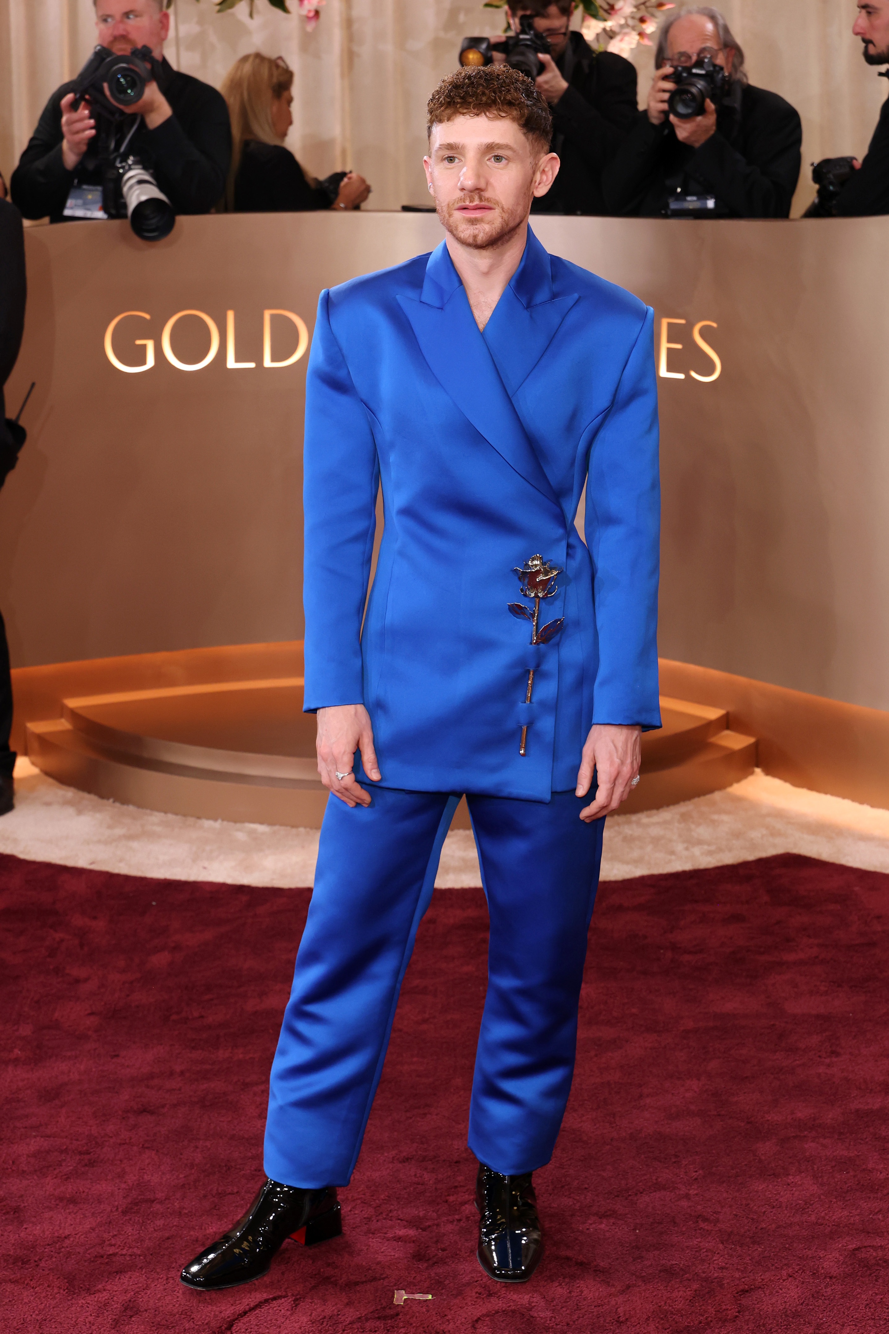 Chris Perfetti attend the 83rd Annual Golden Globe Awards at The Beverly Hilton on January 11, 2026 in California. | Source: Getty Images