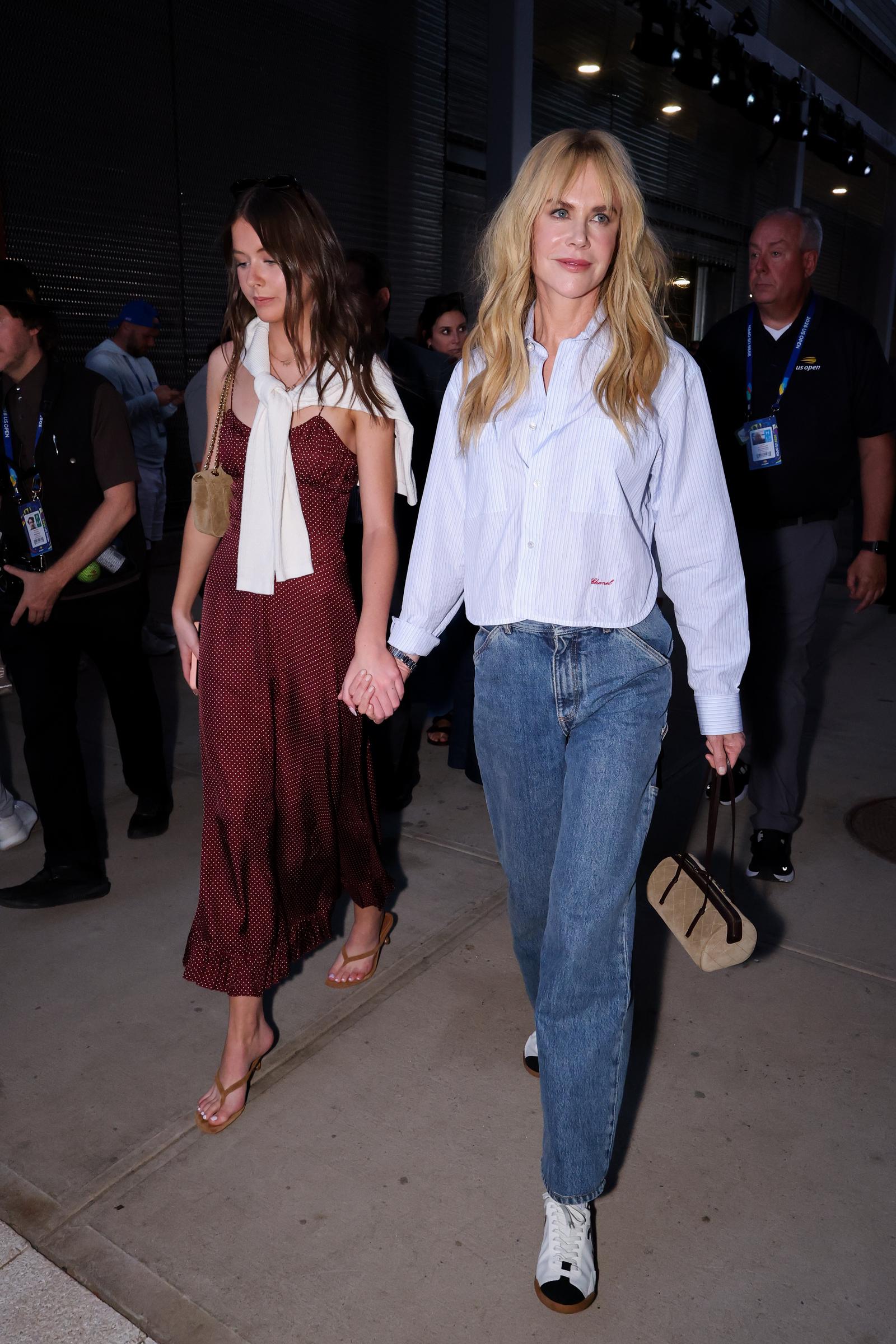 The mother-daughter outing came during a year of major changes for the family, making their relaxed appearance together feel especially notable. | Source: Getty Images