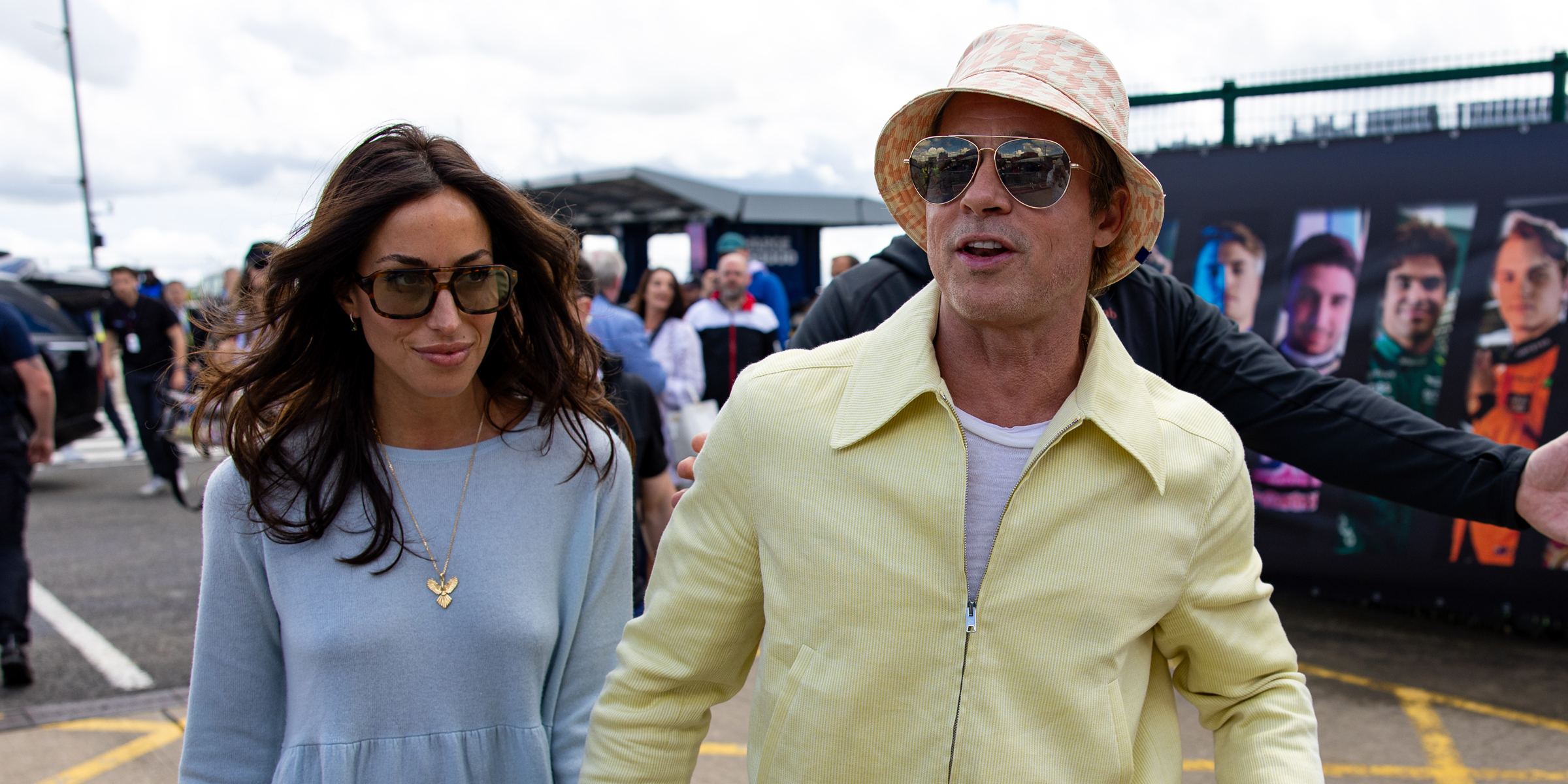 Inés-Olivia de Ramon and Brad Pitt | Source: Getty Images