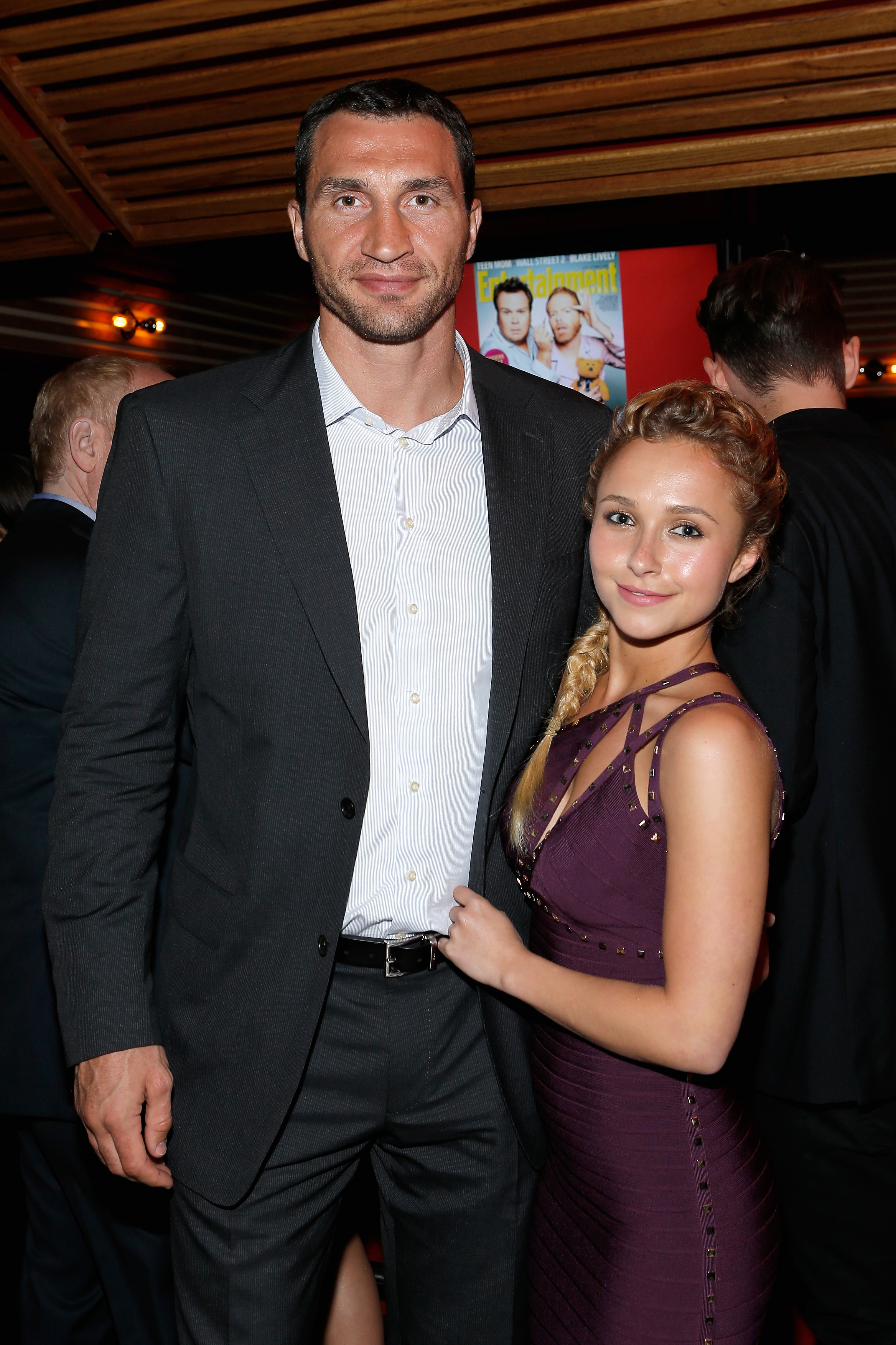 Panettiere was photographed with Wladimir Klitschko in 2013, a year before their daughter, Kaya, was born. She later spoke about struggling with postpartum depression and not finding the support she needed. | Source: Getty Images
