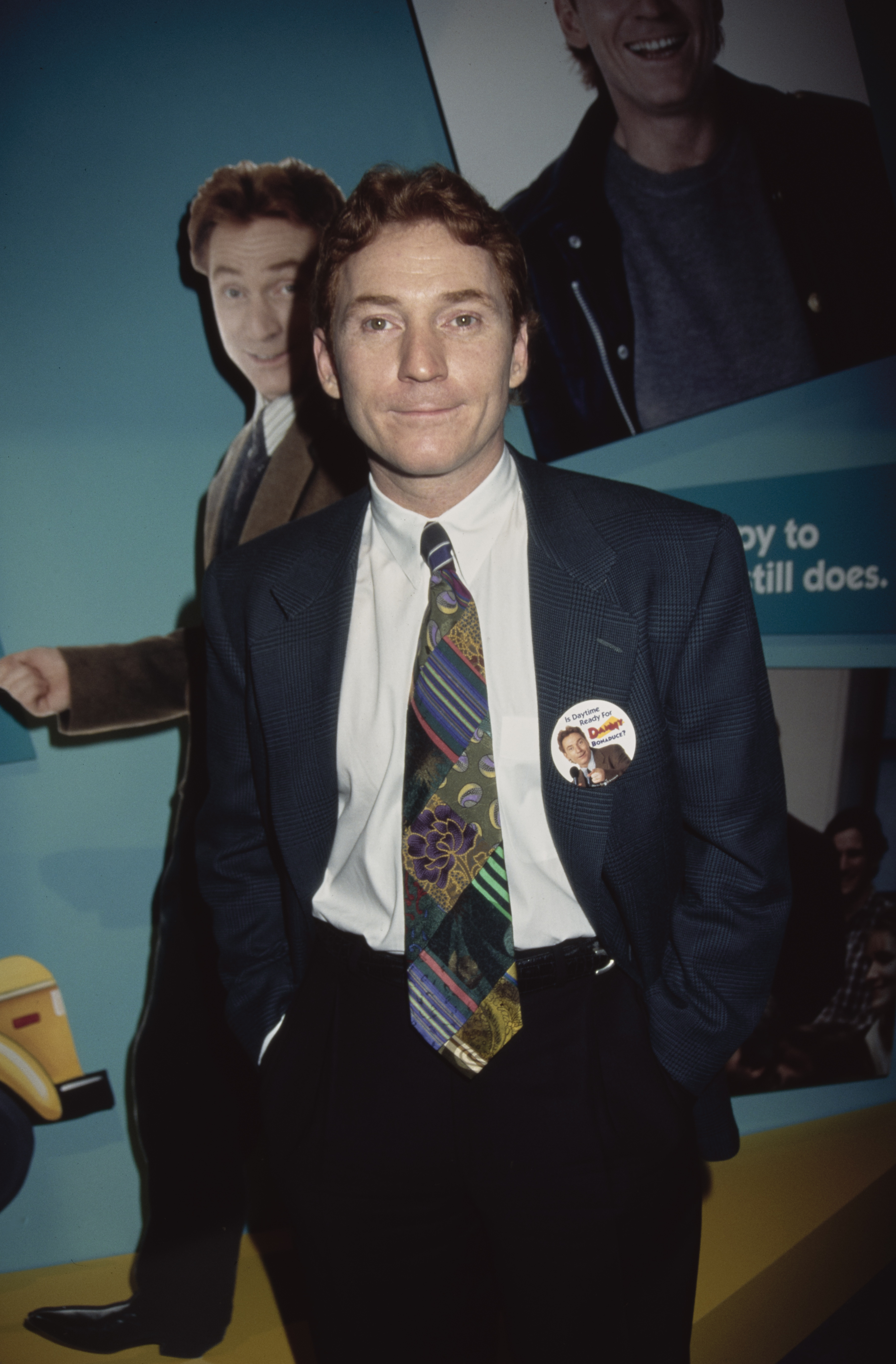Danny Bonaduce at the National Association of Television Program Executives (NATPE) Convention in Las Vegas, Nevada, 1995. | Source: Getty Images