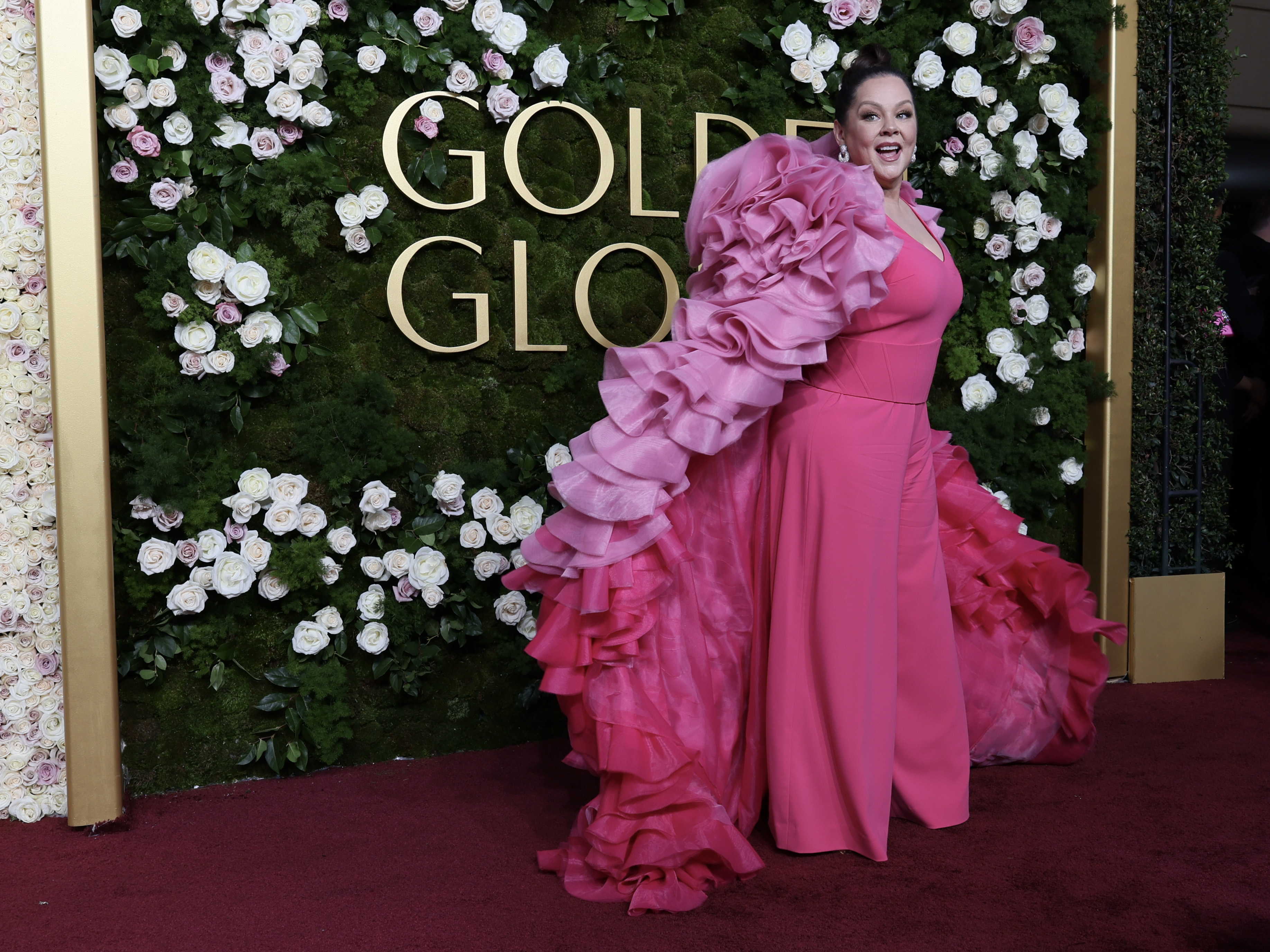The actress at the 82nd Golden Globe Awards on January 5, 2025 | Source: Getty Images
