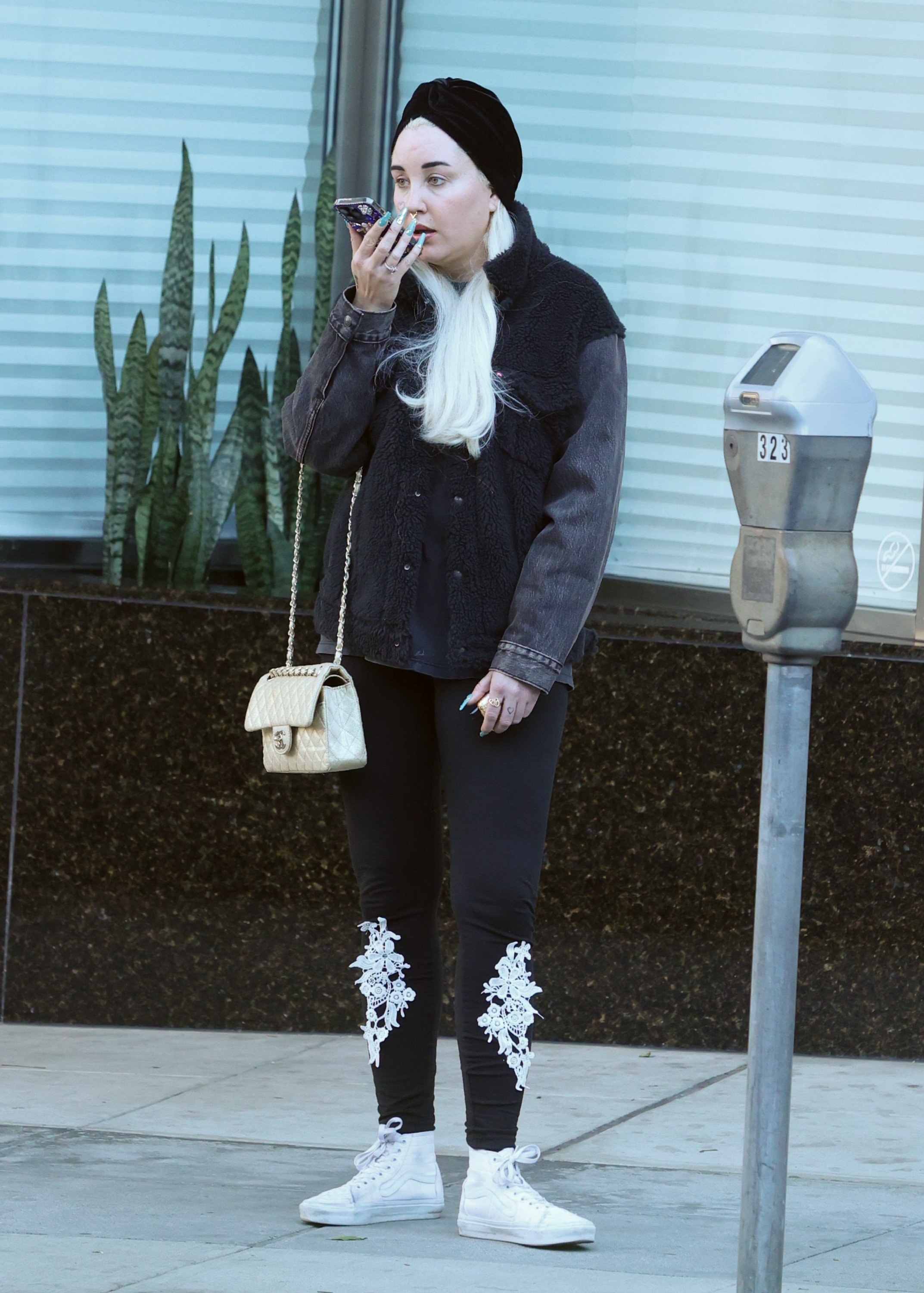 Amanda Bynes spotted out in Beverly Hills, California on January 9, 2024.