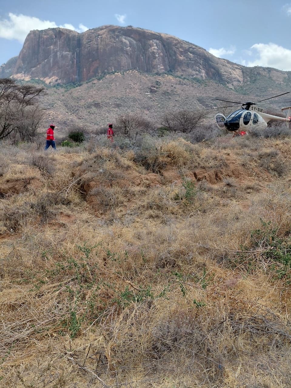 As emergency responders descended upon the remote crash zone, shocking details began emerging about who was on board. Authorities are now racing to unravel how such an elite journey ended in a fiery catastrophe. | Source: X/KenyaRedCross