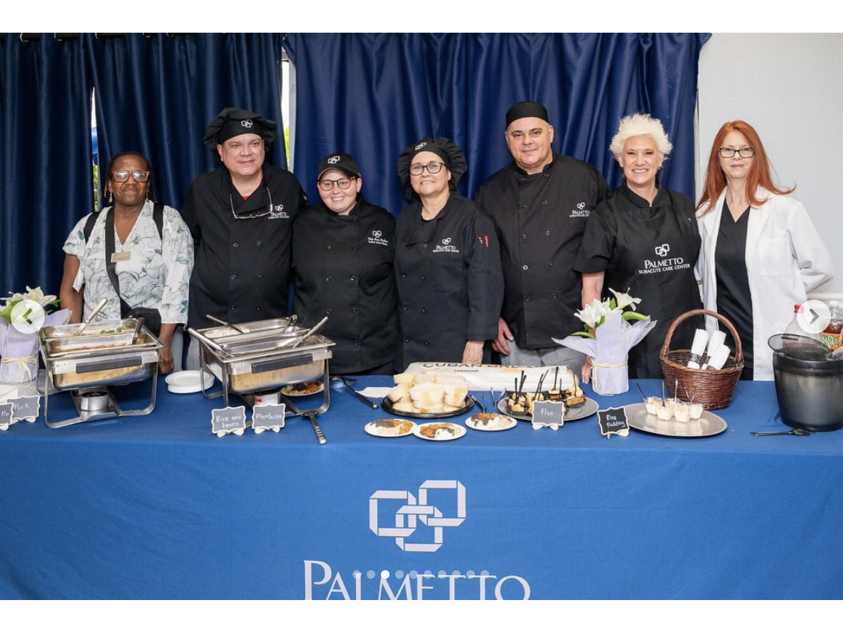 Anne Burrell is pictured with other cooking professionals, as seen in a photo dated June 11, 2025 | Source: Instagram/careritecenters