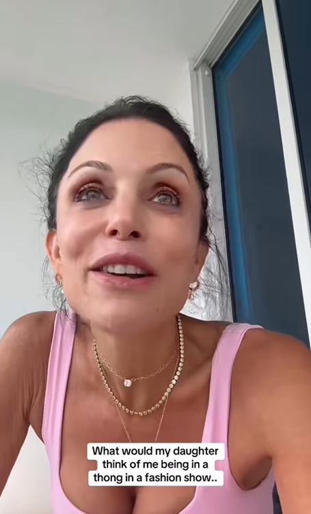 Bethenny Frankel talking about her daughter's response to her Sports Illustrated runway show, dated June 1, 2025 | Source: Instagram/bethennyfrankel