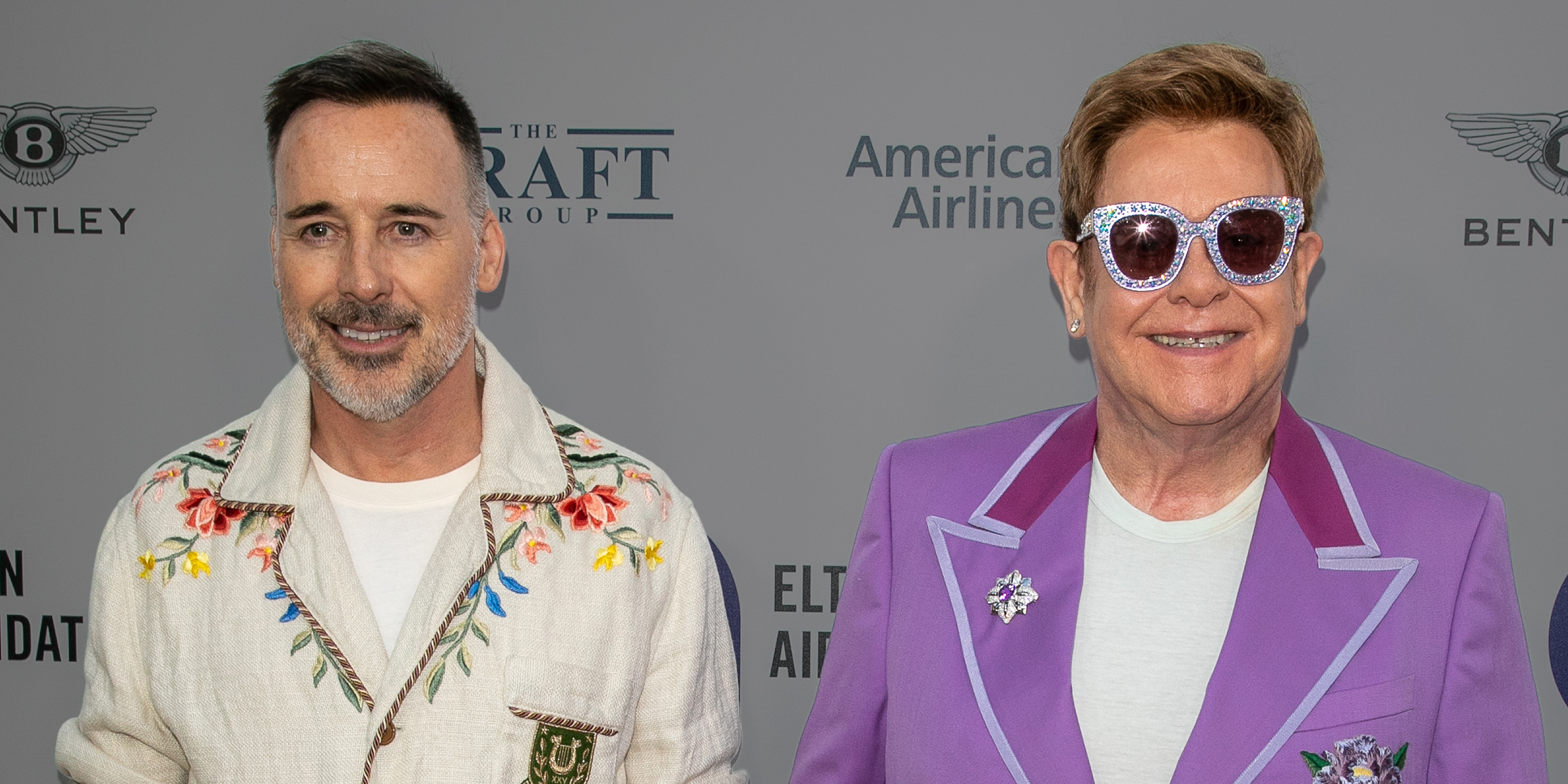 David Furnish and Elton John | Source: Getty Images