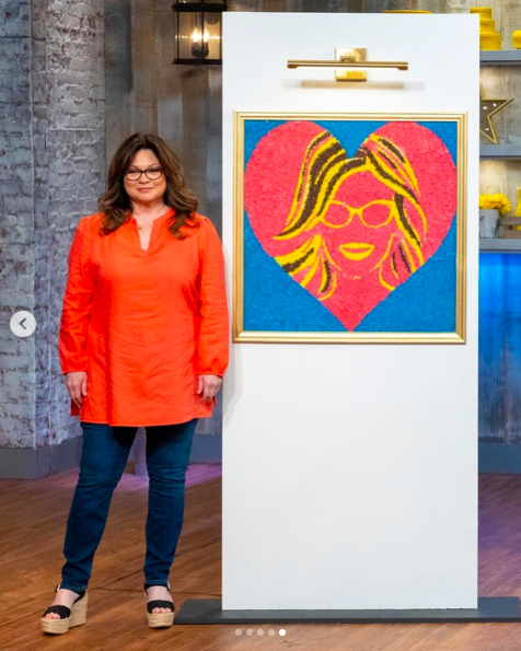 Valerie Bertinelli in an episode of "Kids Baking Championship" posted on January 7, 2023 | Source: Instagram/wolfiesmom