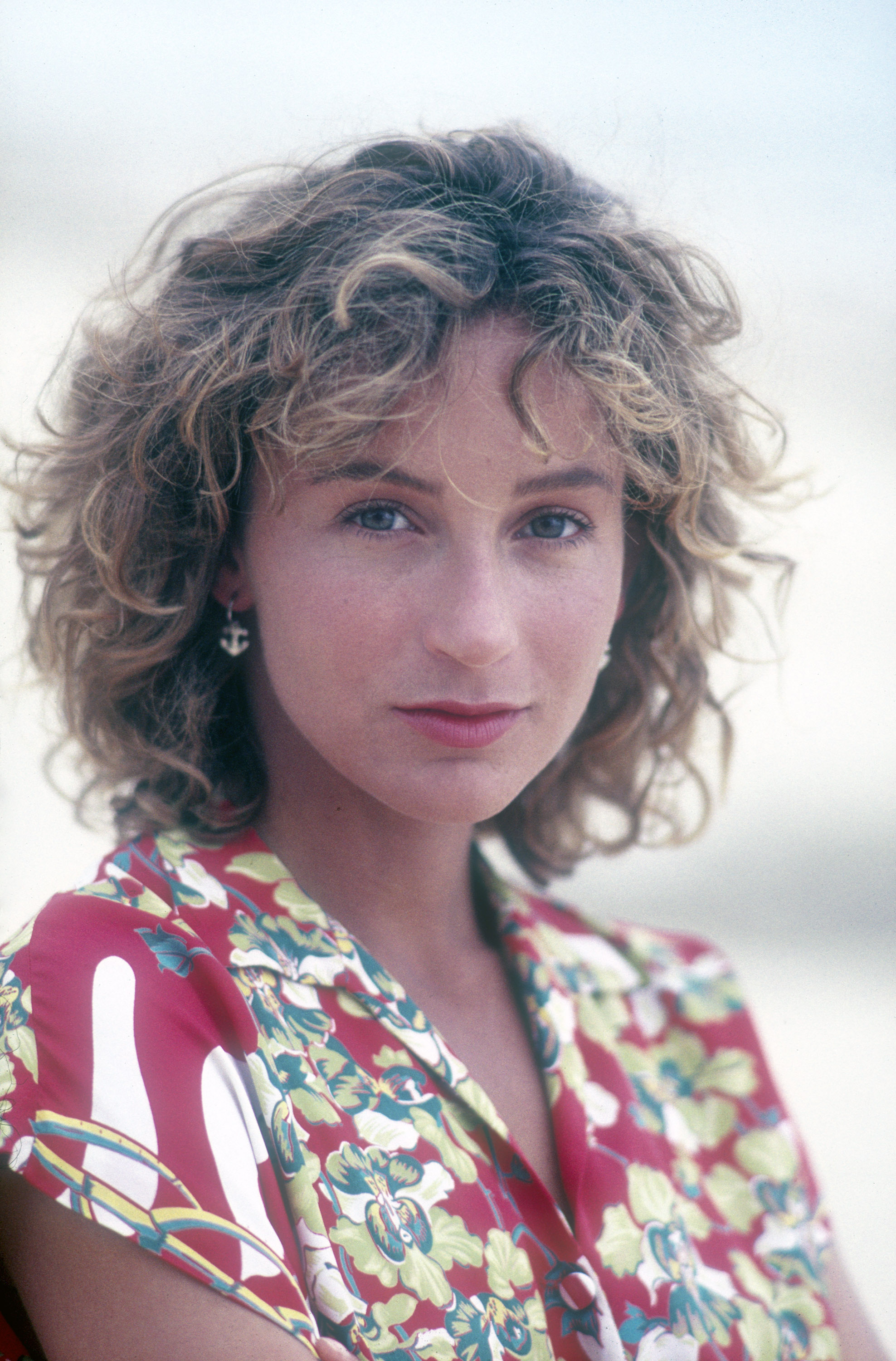 Jennifer Grey poses for a portrait in New York City during the 1980s, before her career-changing rhinoplasty. At the time, her distinctive features had helped set her apart in Hollywood, shortly before "Dirty Dancing" turned her into one of the decade's biggest breakout stars.