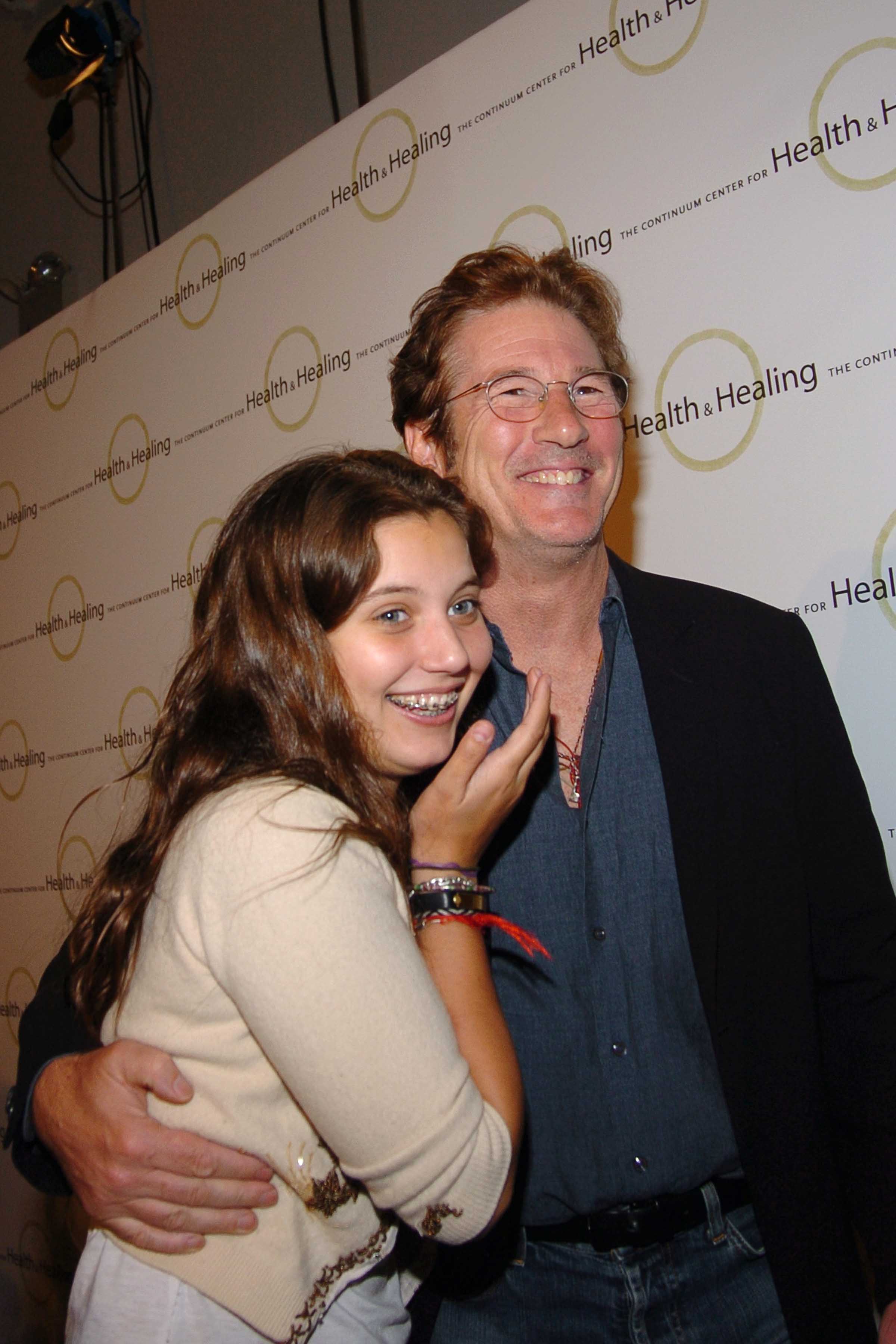 Becoming a stepfather helped shape Richard Gere's views on parenting, easing any initial fears he may have had about fatherhood.