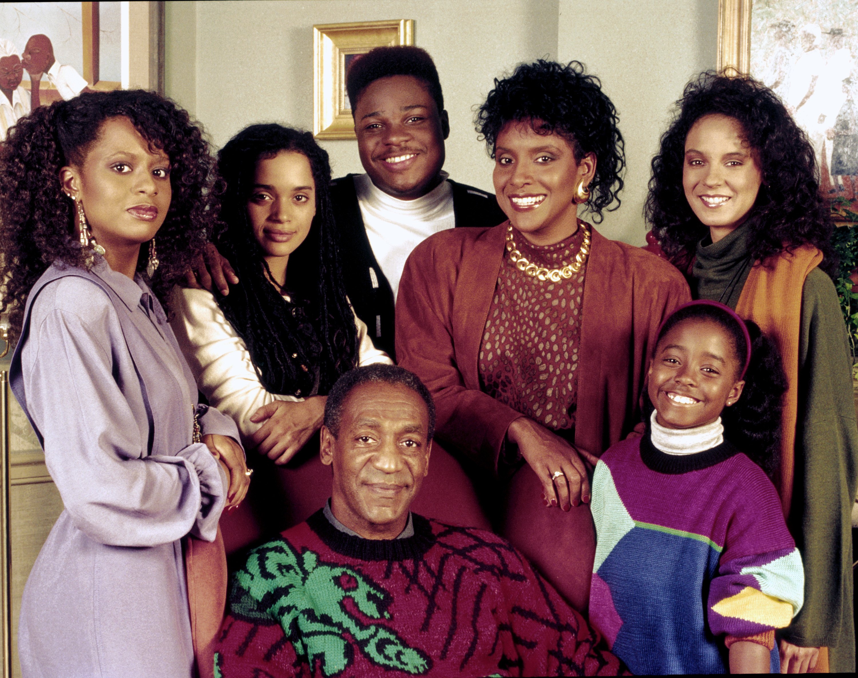 Cast of "The Cosby Show" in promotional photo, c. 1994. | Source: Getty Images