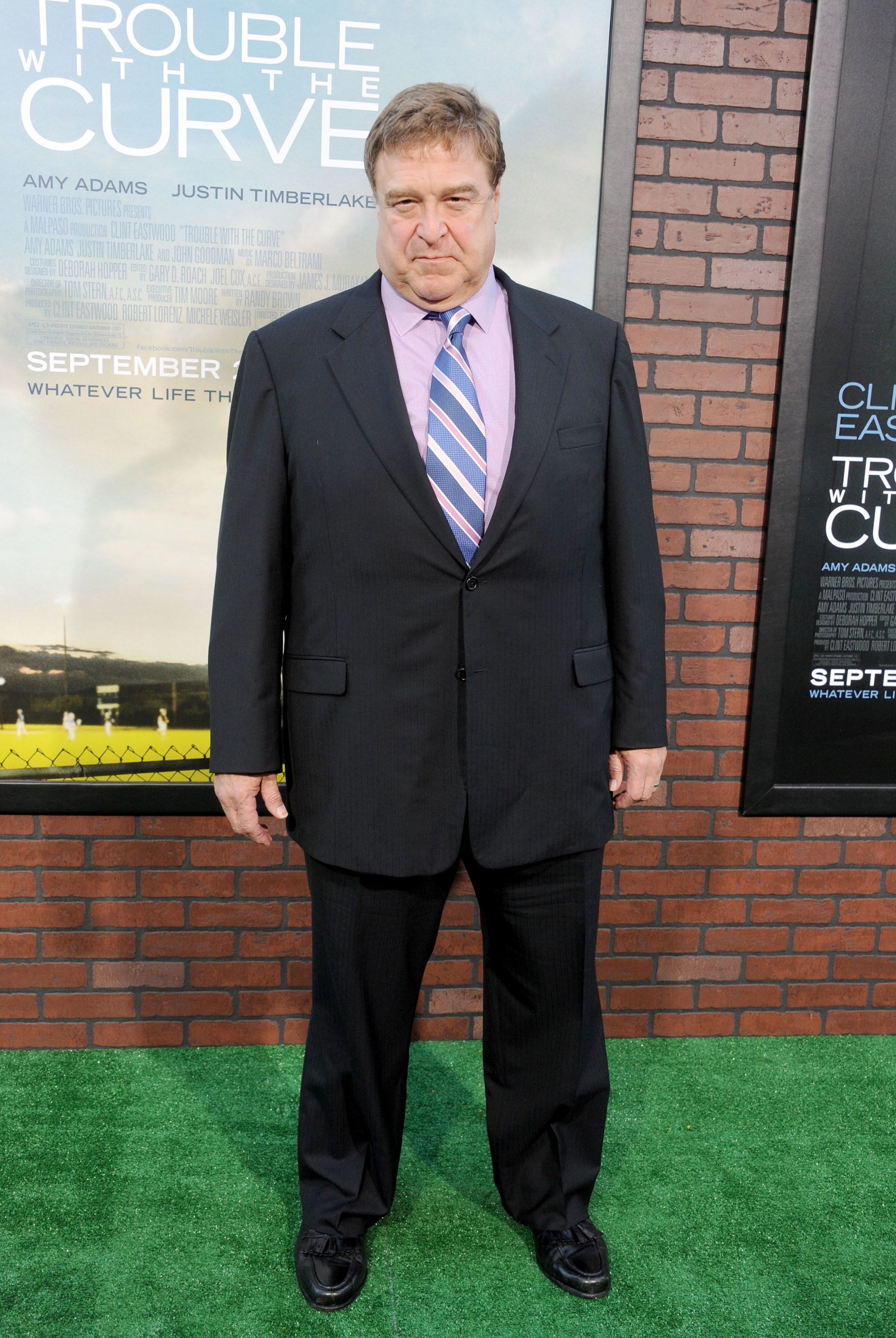 John Goodman arrives at the Los Angeles premiere of Trouble With the Curve on September 19, 2012, more than two years after publicly discussing his dramatic weight loss and commitment to living healthier. | Source: Getty Images