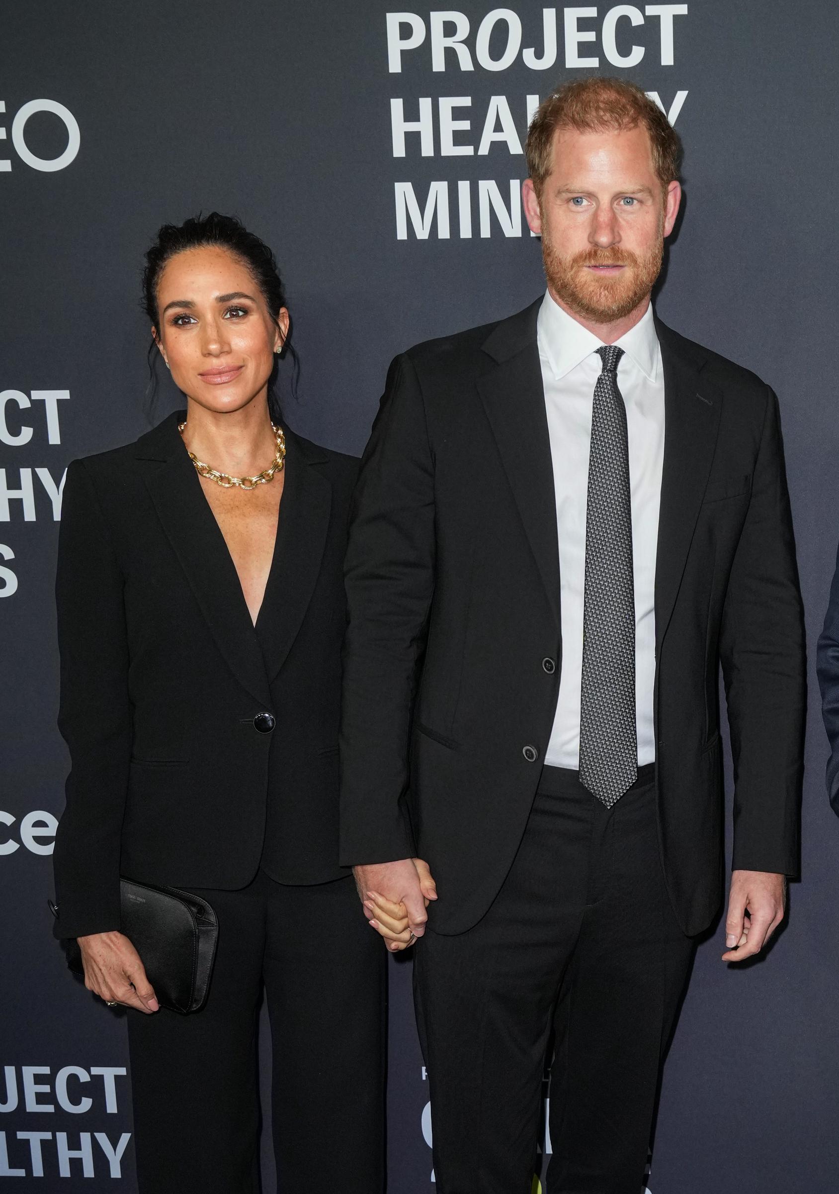 Meghan, Duchess of Sussex, and Prince Harry, Duke of Sussex, attend the Project Healthy Minds 3rd Annual Gala at Spring Studios on October 9, 2025, in New York City. | Source: Getty Images