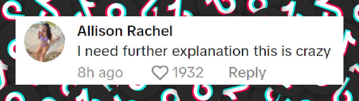 A netizen's comment about Gwen Stefani's alleged "live performance" during the American Music Awards on May 26, 2025 | Source: TikTok/alywinder