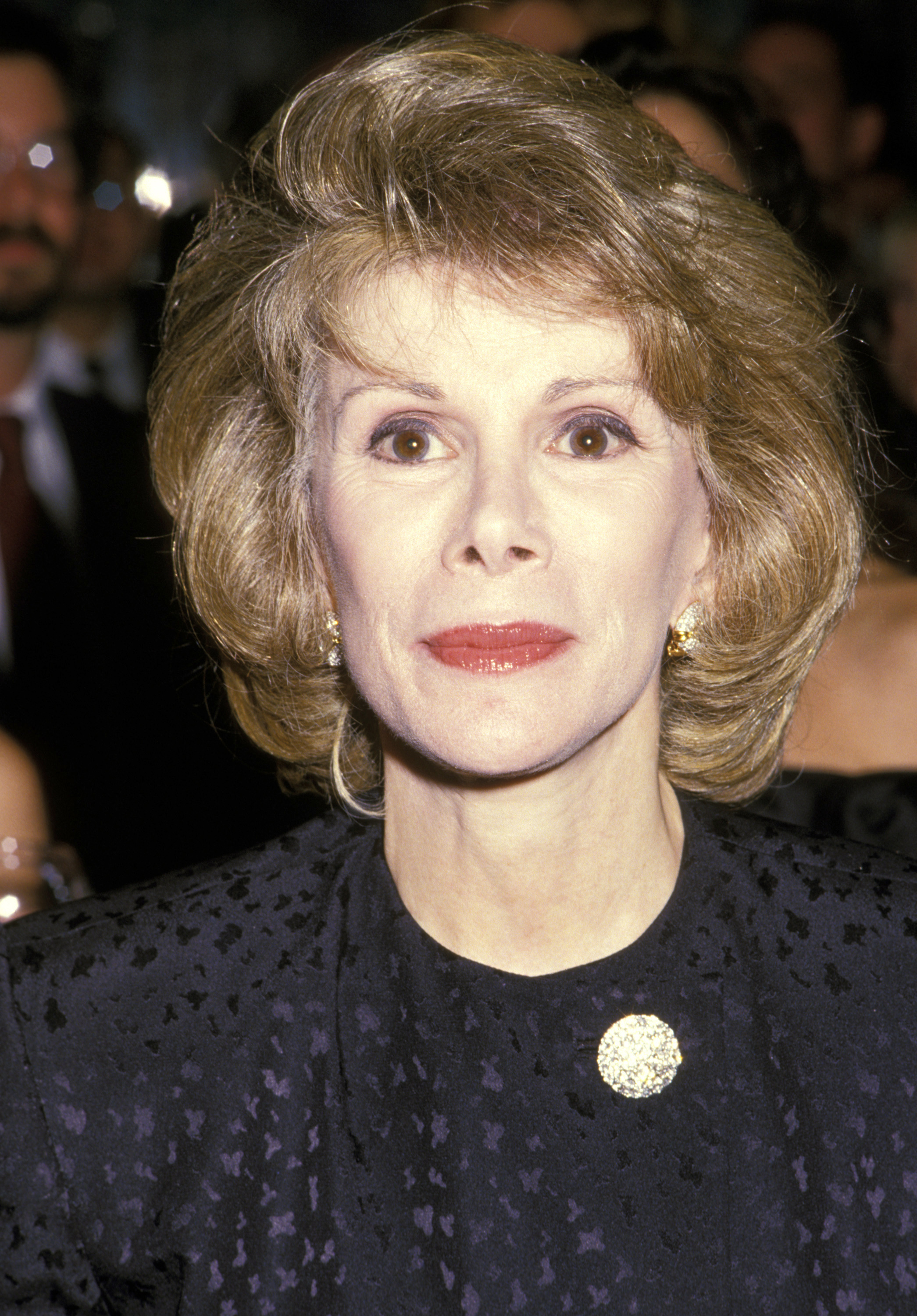 Joan Rivers attends the Night of 100 Trees Gala at Regine's in New York City on October 25, 1988. | Source: Getty Images