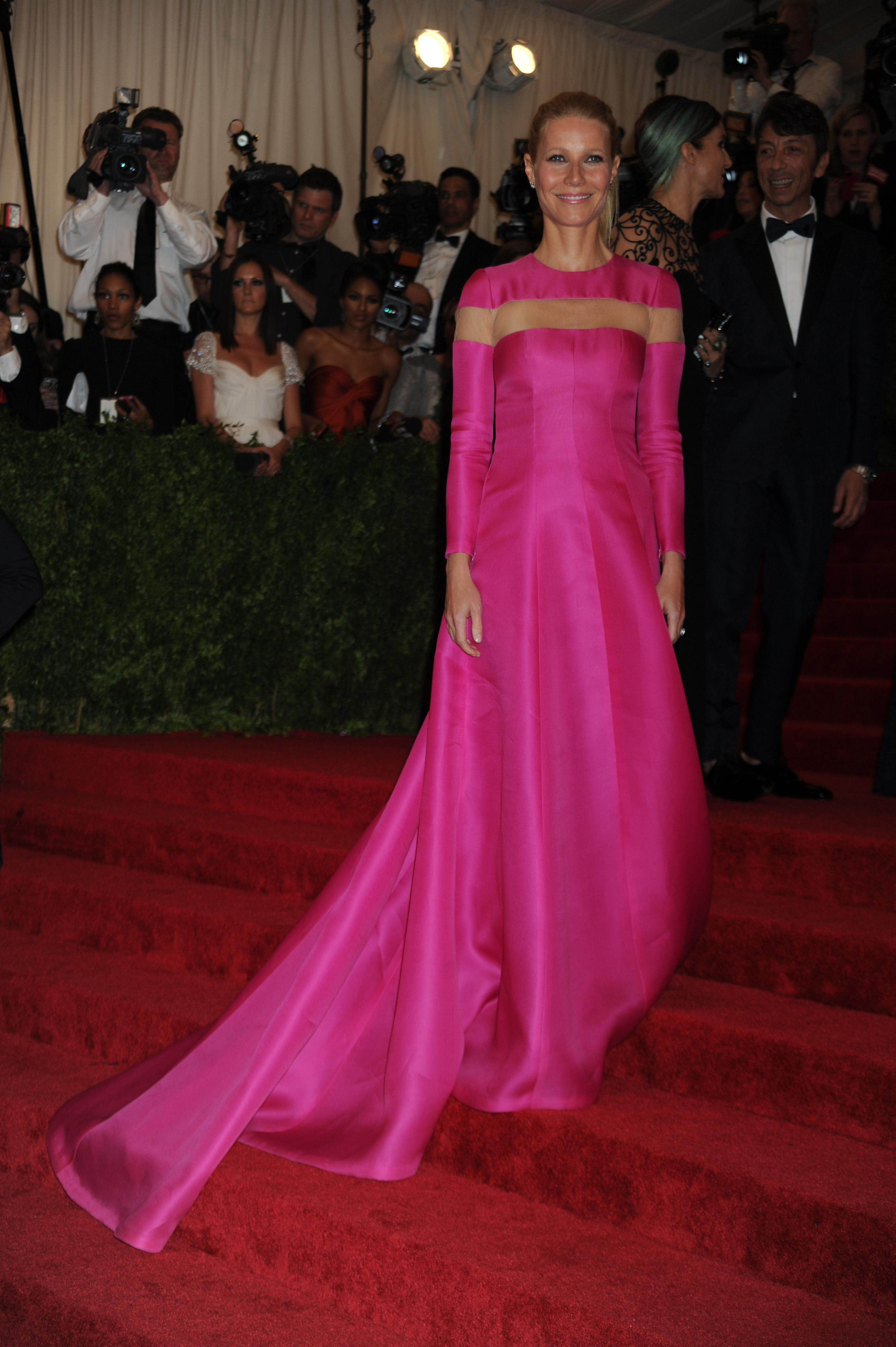 Gwyneth Paltrow attends the "Punk: Chaos to Couture" Costume Institute Benefit Met Gala at the Metropolitan Museum in New York on May 6, 2013 | Source: Getty Images