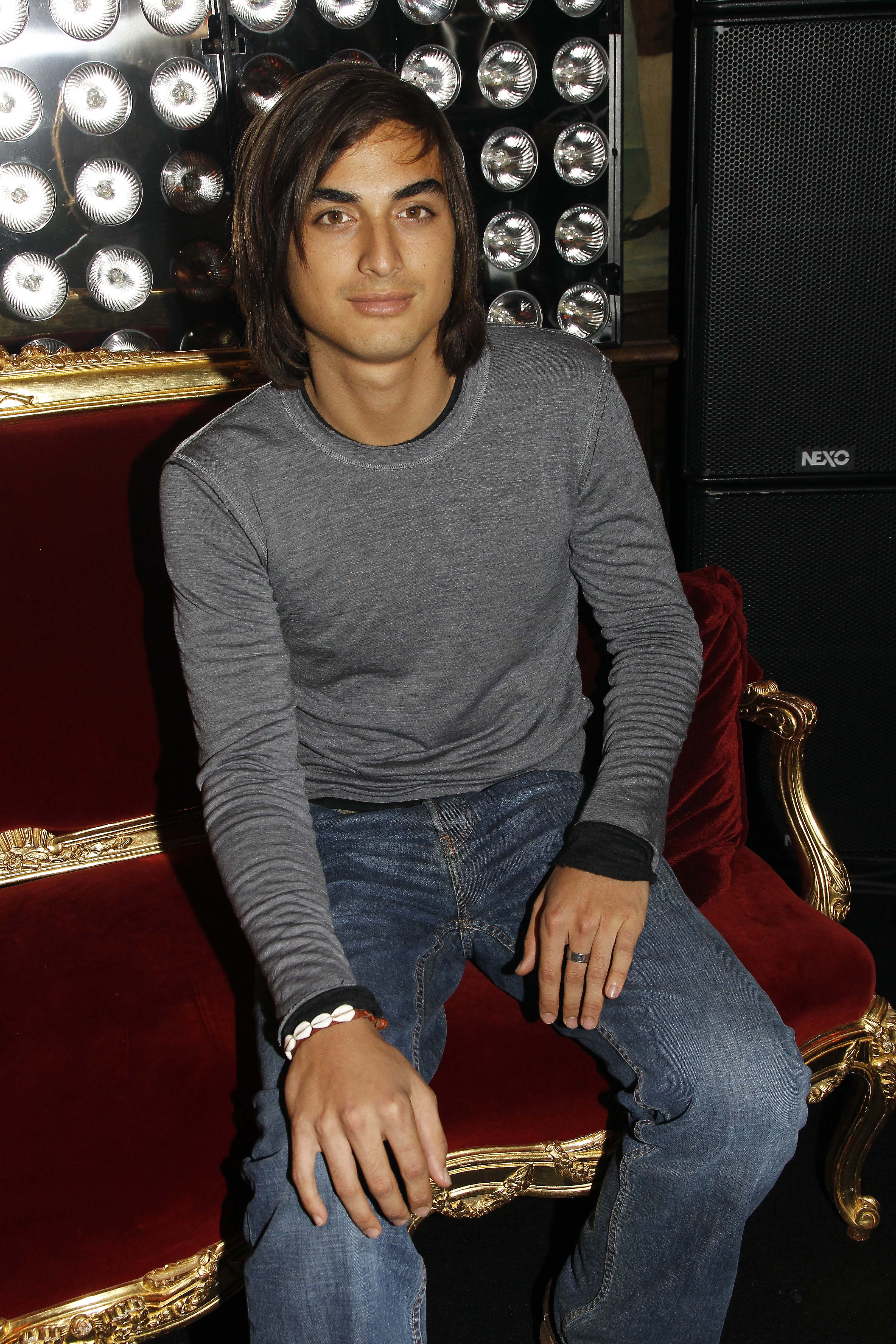 Tuki Brando attends the launch of John Galliano's eau de toilette at La Perouse in Paris, France, on September 13, 2010. By this stage, he had begun attracting attention beyond his famous surname, with his distinctive features and growing presence opening doors to opportunities in the fashion industry.