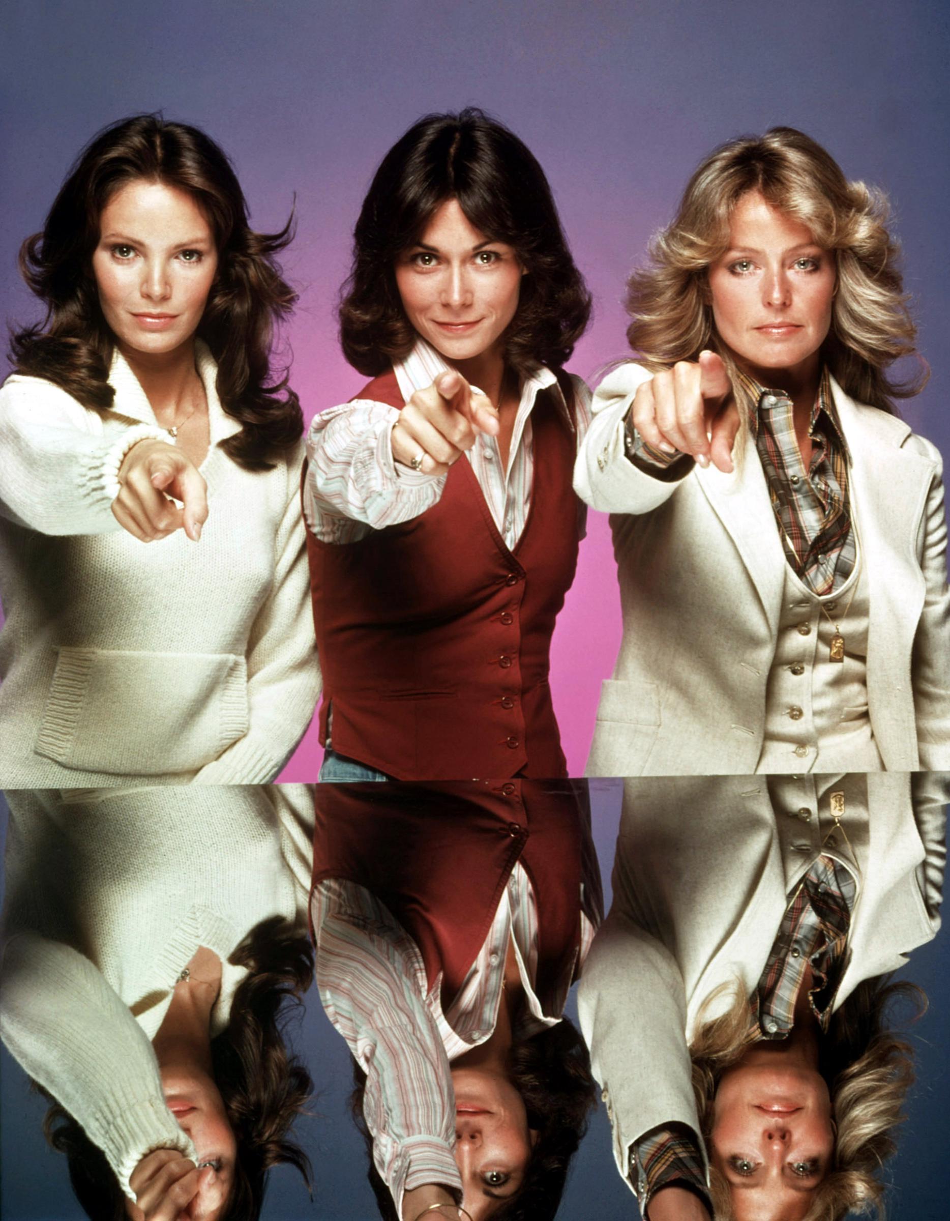 Farrah Fawcett, Kate Jackson and their fellow Charlie’s Angels star formed a close friendship that extended far beyond the television set. The three women ate together in their trailers, shopped together on weekends and, as one of them later recalled, “had each other’s backs” like roommates in a college dorm. | Source: Getty Images