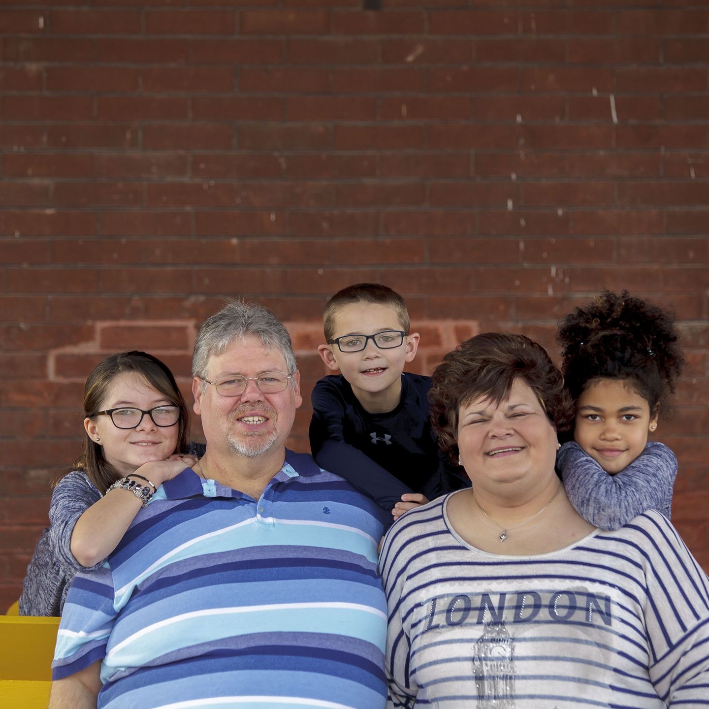 The Huff Family on February 13, 2018 | Source: Facebook/Mike Huff