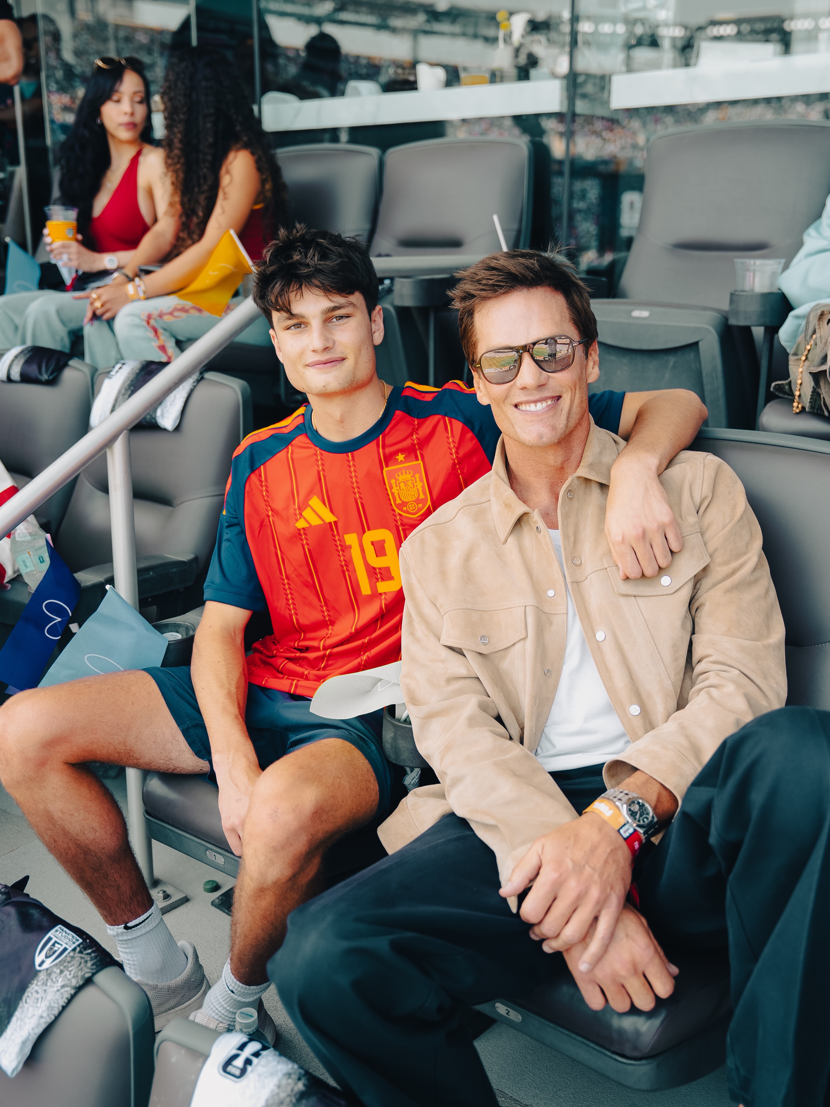 Jack's appearance sparked praise for the features he seemingly inherited from Brady. One admirer declared, "That jawline!! Them boys got the genetics for sure." | Source: Instagram/tombrady
