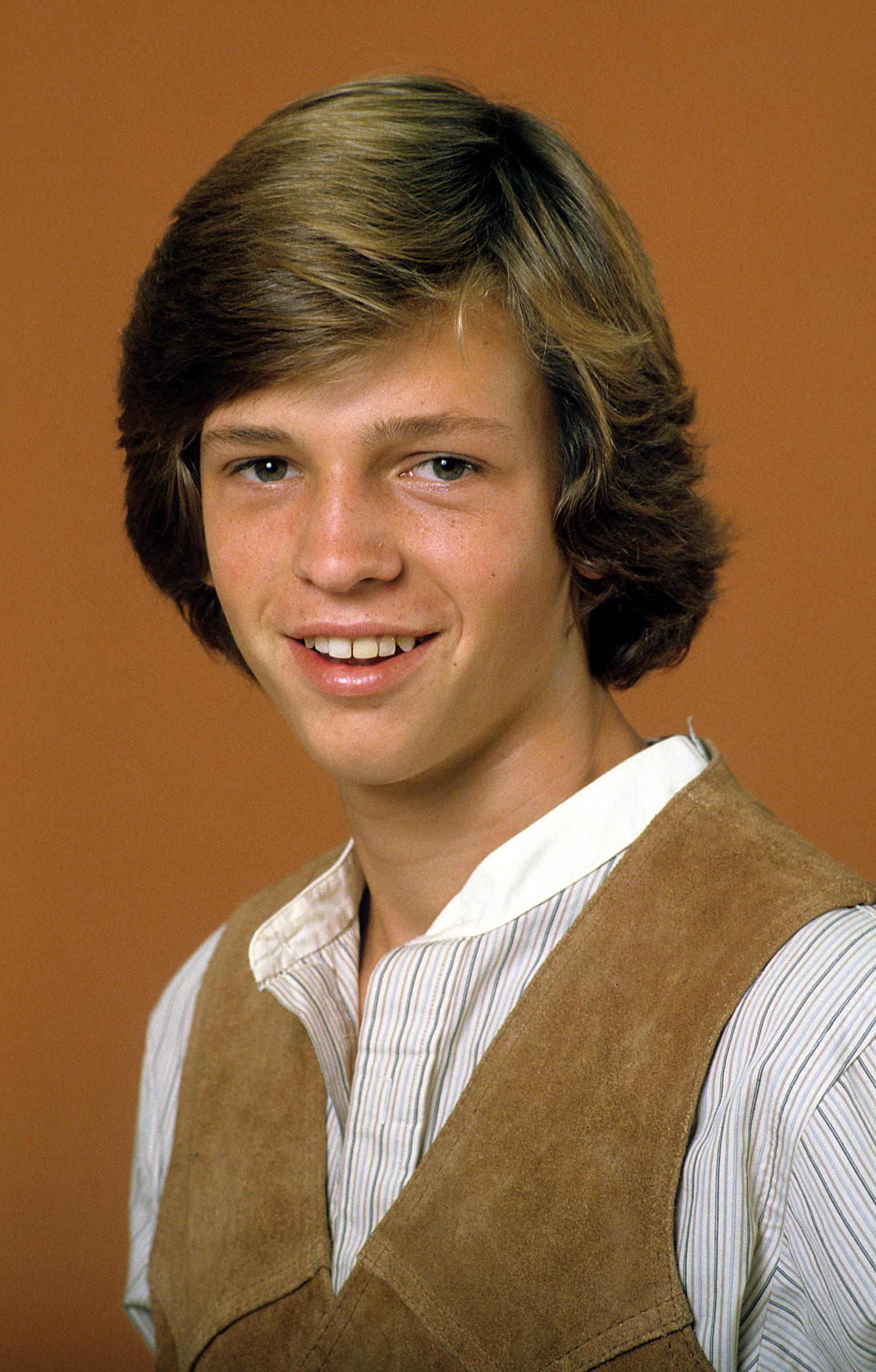 He had the kind of face shape that was coveted at the time, and his hair was exactly what girls liked. In this photo, Jimmy McNichol posed for a portrait circa 1970. | Source: Getty Images