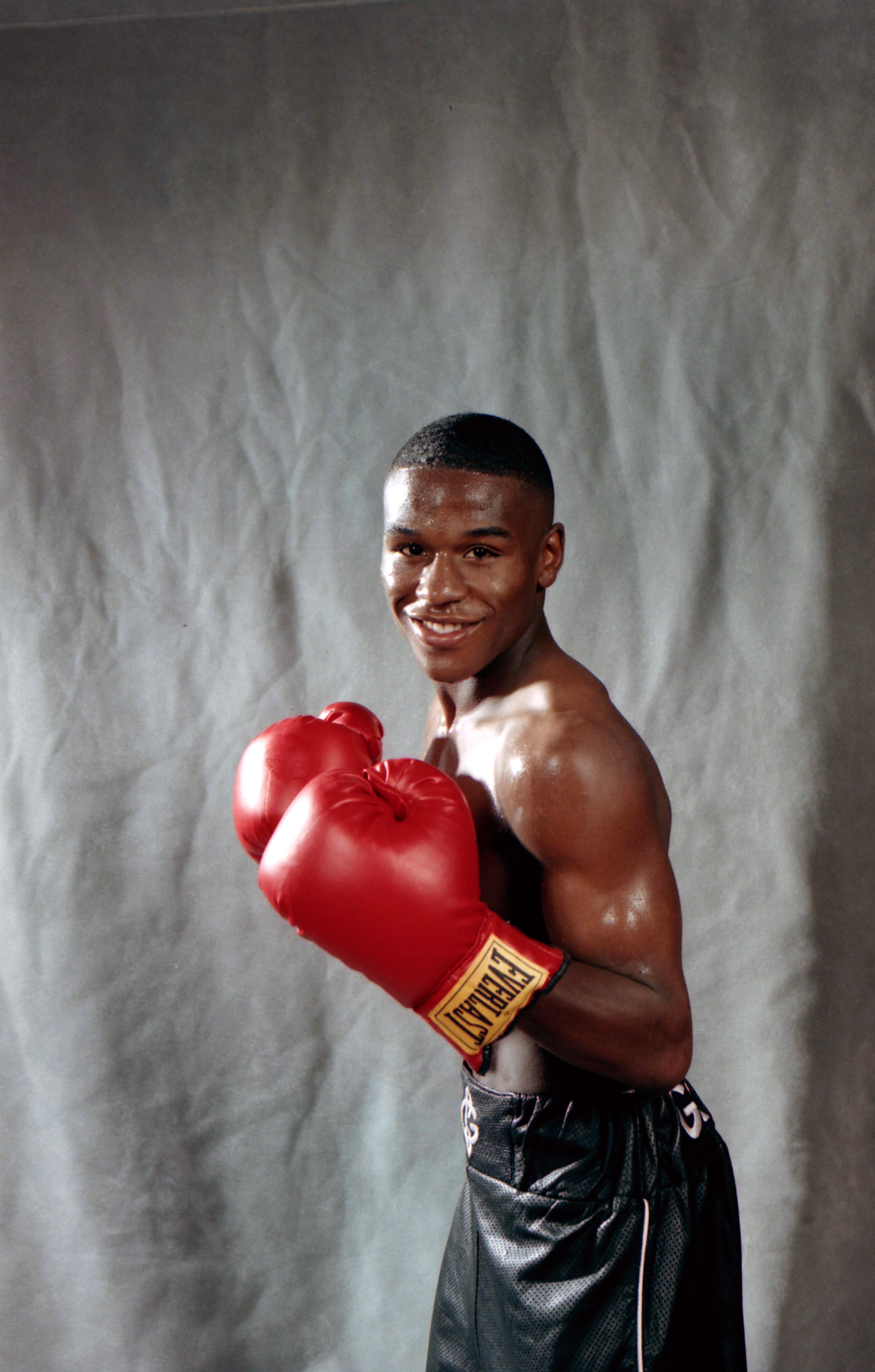 Floyd Mayweather poses for a portrait, circa 1990 | Source: Getty Images