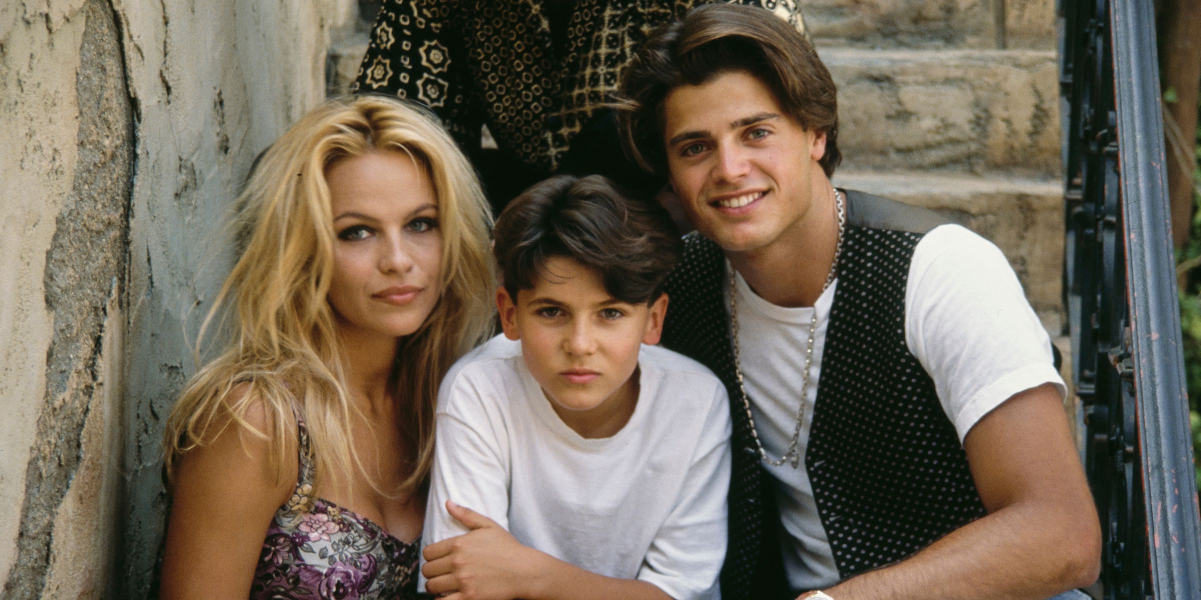 Pamela Anderson, Jeremy Jackson, and David Charvet | Source: Getty Images