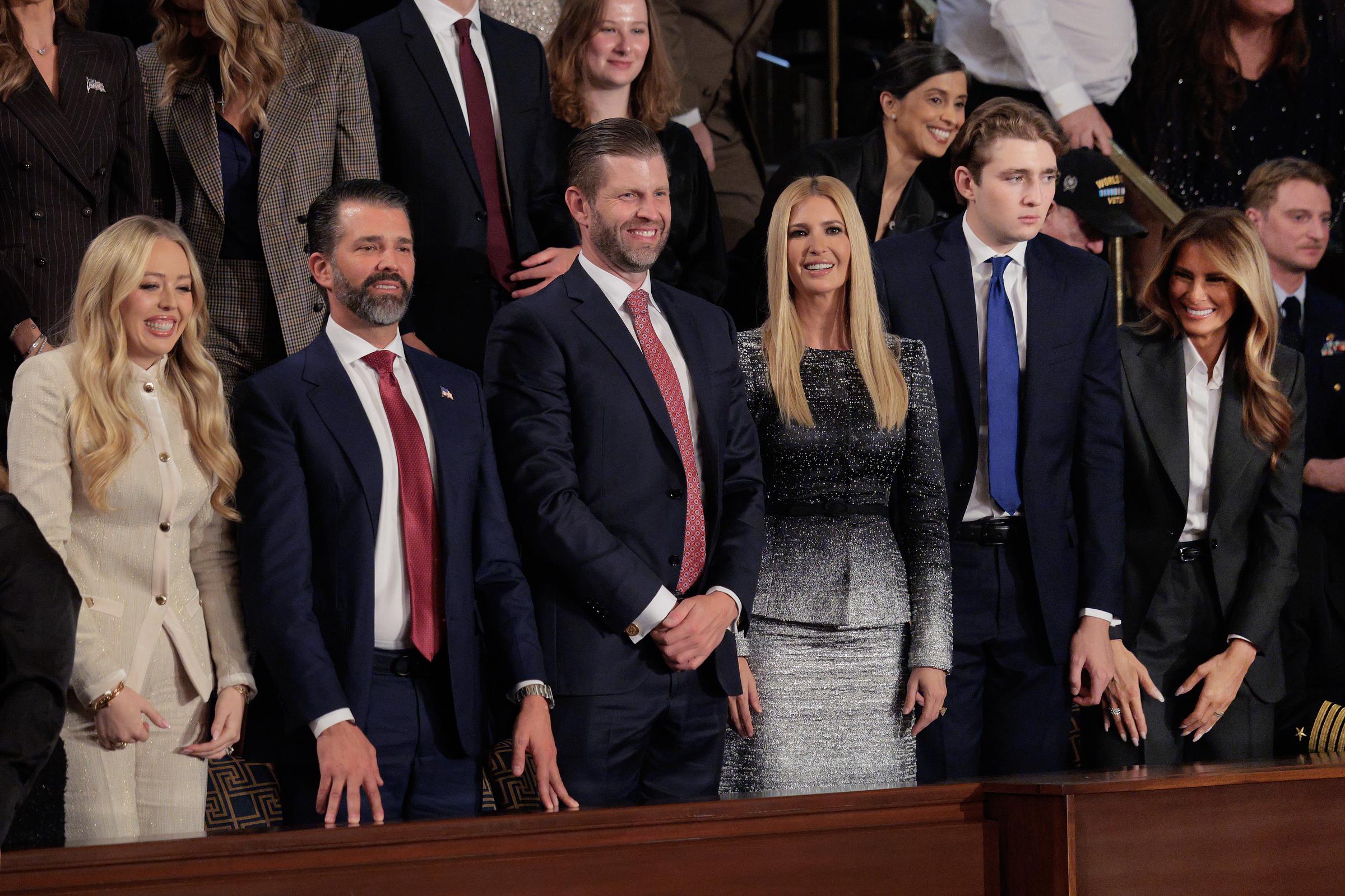 Trump's children are often seen with him at major public events, making the early confusion understandable. But as more information surfaced, attention shifted away from his family and toward Margo Catsimatidis, who was later identified as the woman in the photograph. | Source: Getty Images