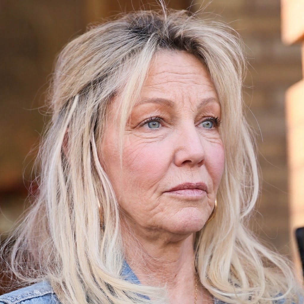 This AI interpretation presents an older-looking version of the actress with more pronounced facial creases. However, no image-generation model can reliably reverse hypothetical cosmetic treatments that have not been medically established. | Source: Gemini