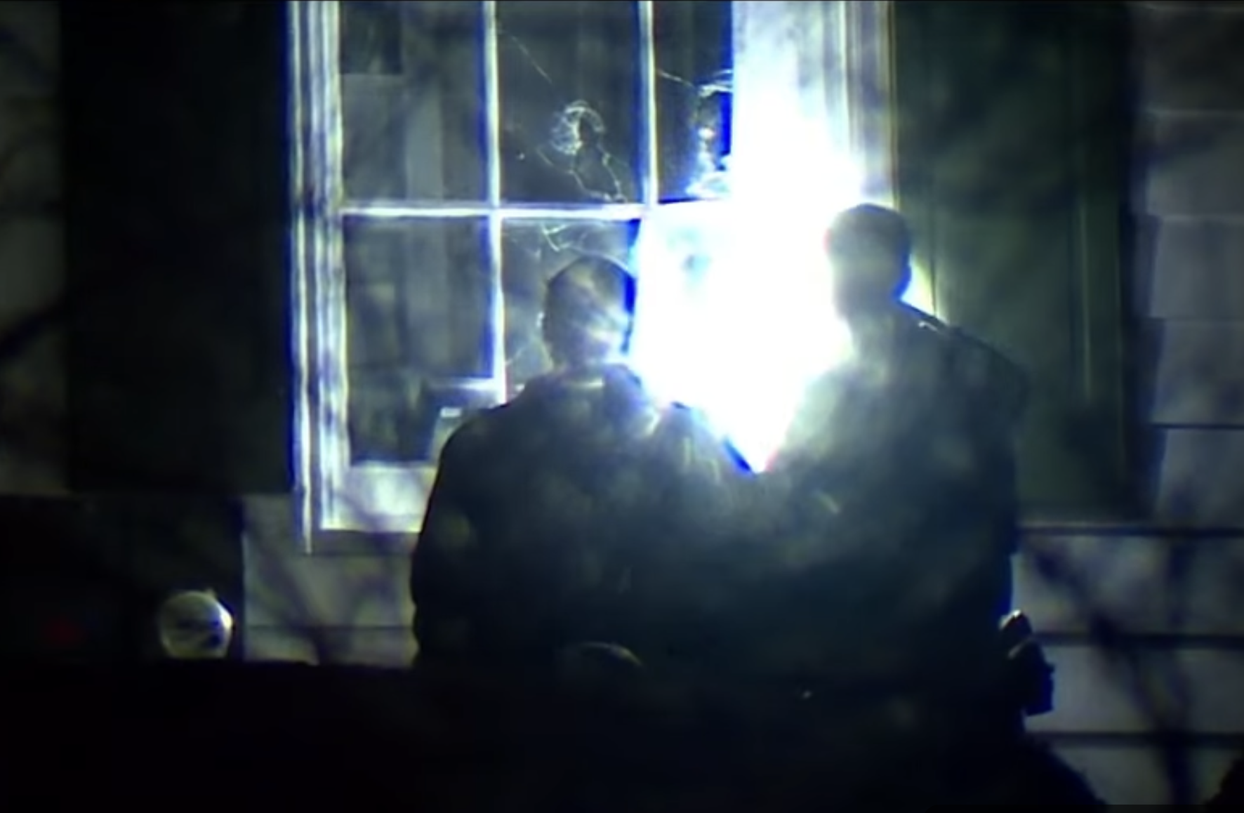 Broken window at Vice President JD Vance's Cincinnati home | Source: YouTube/ WCPO 9