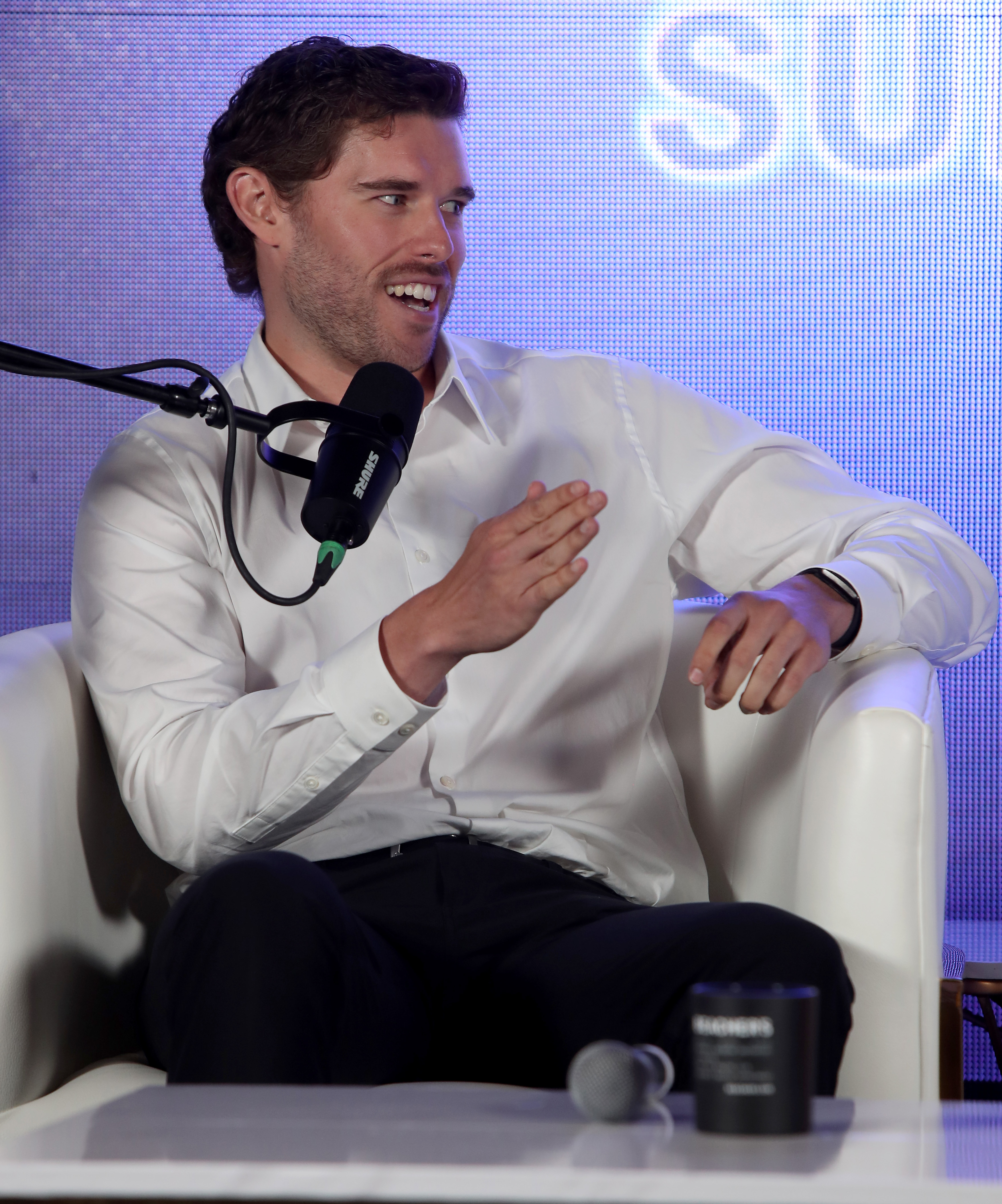 Christopher Schwarzenegger at The Beacher Vitality Happy & Healthy Summit on May 10, 2025, in Los Angeles, California | Source: Getty Images