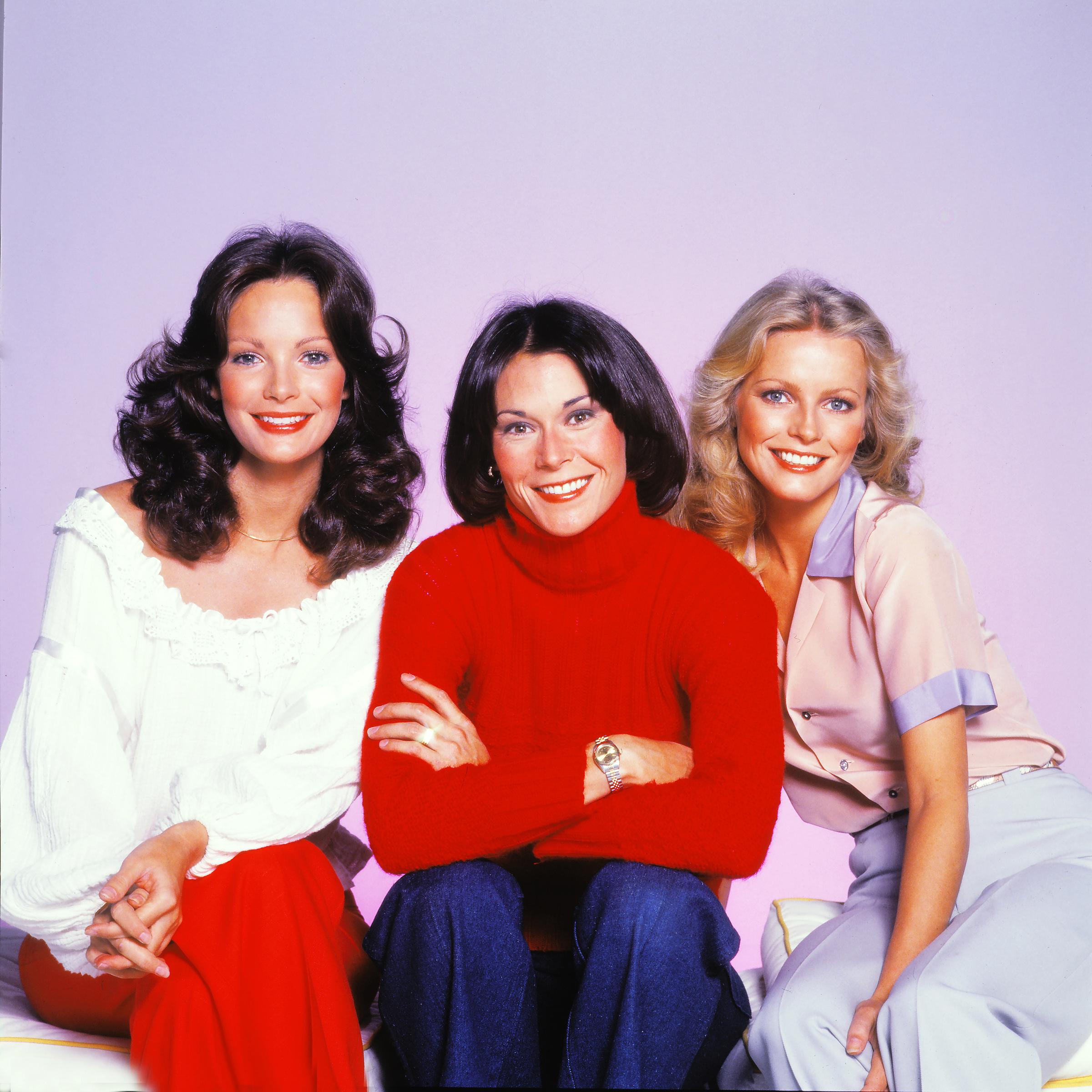 Chery Ladd, Jaclyn Smith, and Kate Jackson pose for a portrait in Los Angeles, California, in 1978 | Source: Getty Images