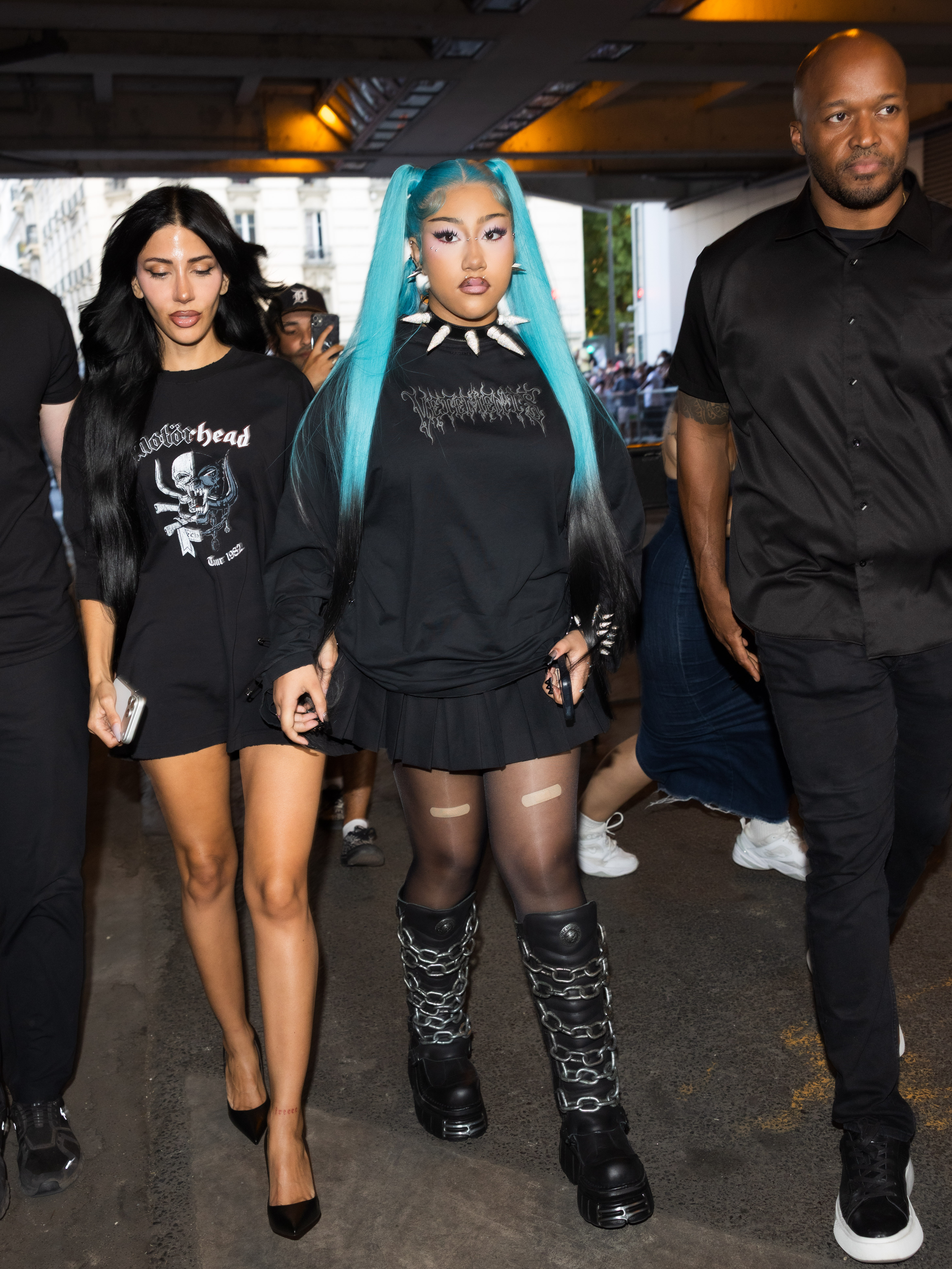 She kept everyone talking with her latest bold fashion statement, though her unique look also left some fans feeling worried.  | Source: Getty Images