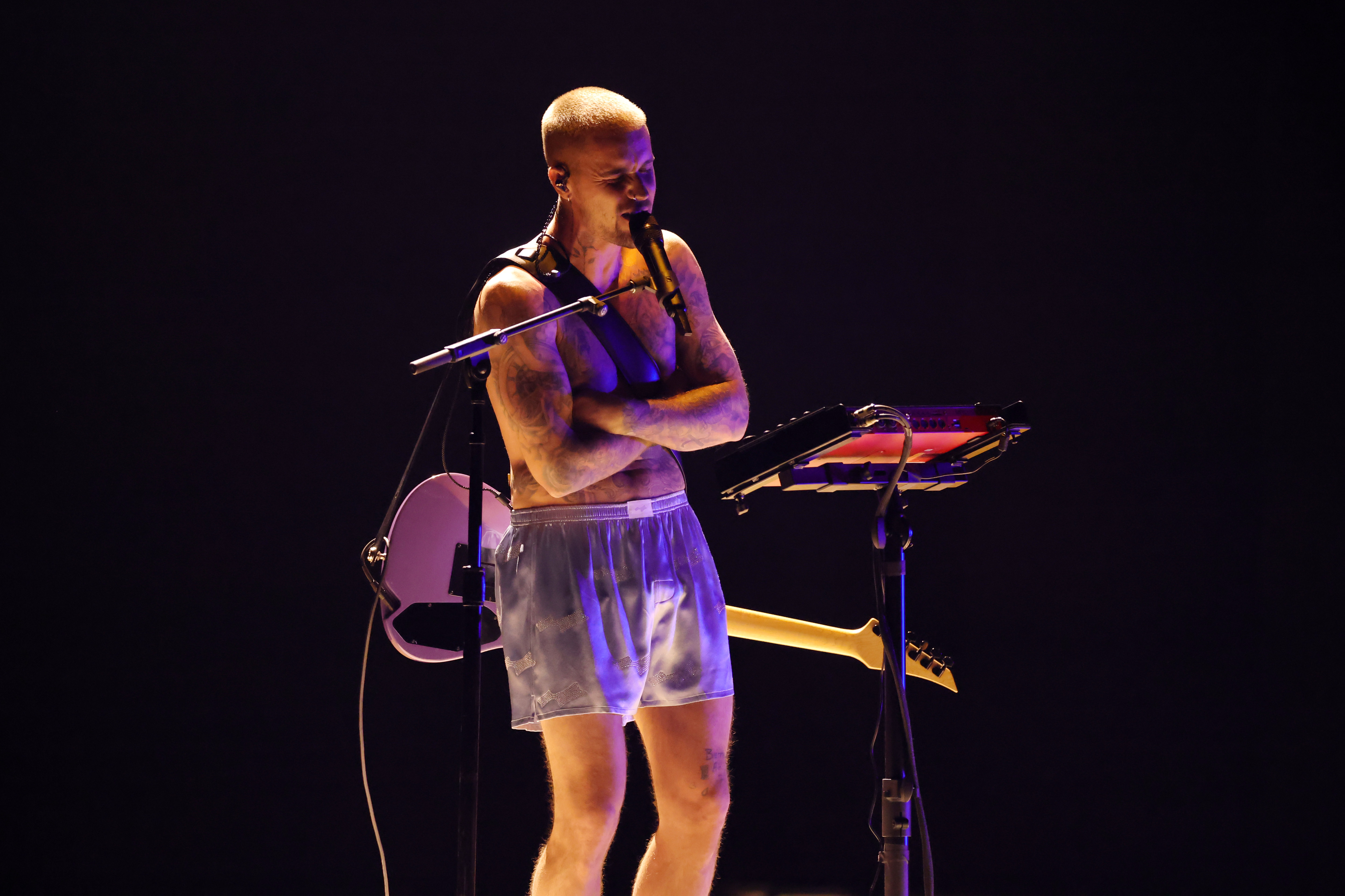 Justin Bieber performs during the 68th Annual Grammy Awards at Crypto.com Arena on February 1, 2026, in Los Angeles | Source: Getty Images