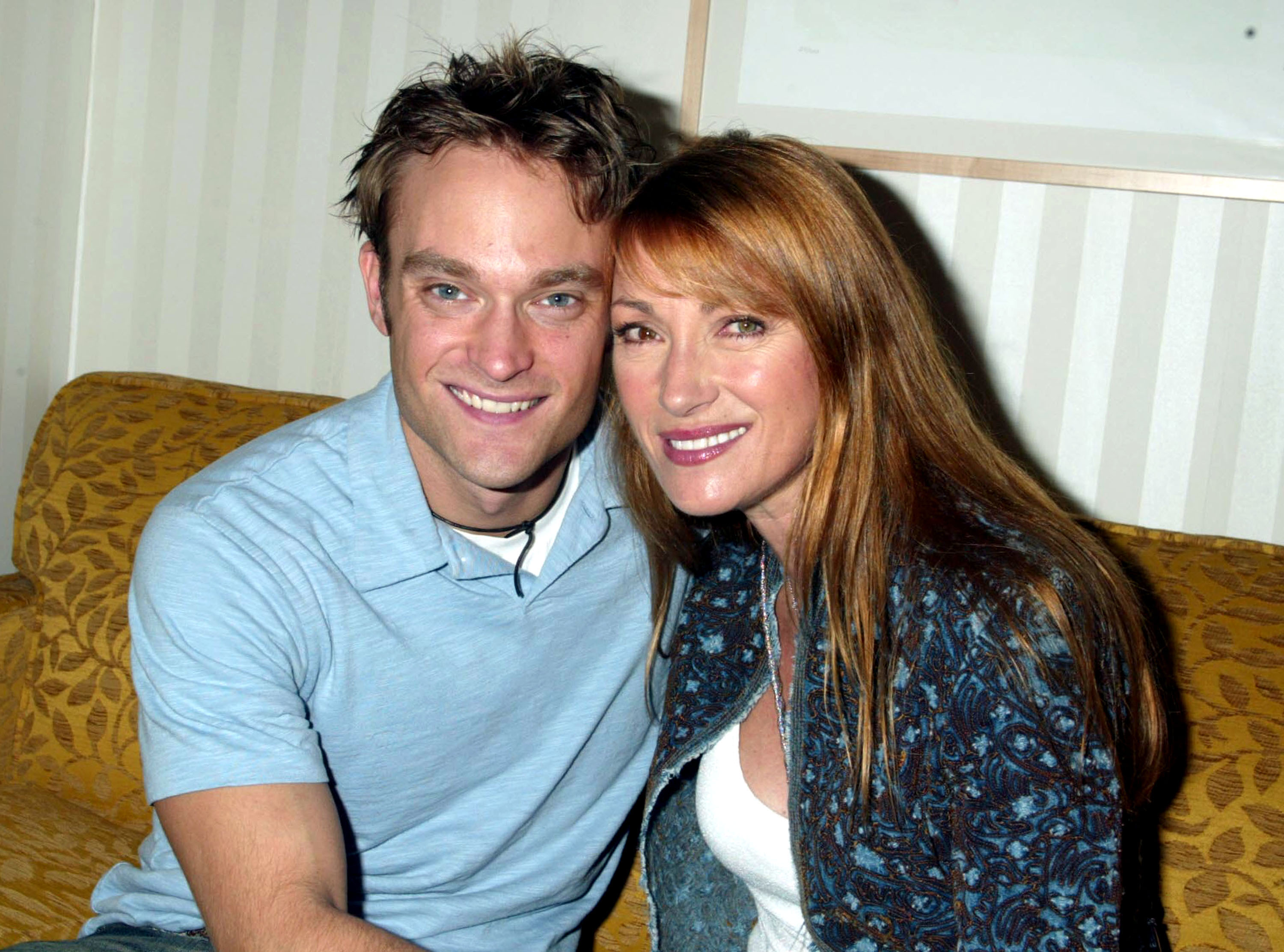 Chad Allen and Jane Seymour, on May 11, 2003 | Source: Getty Images