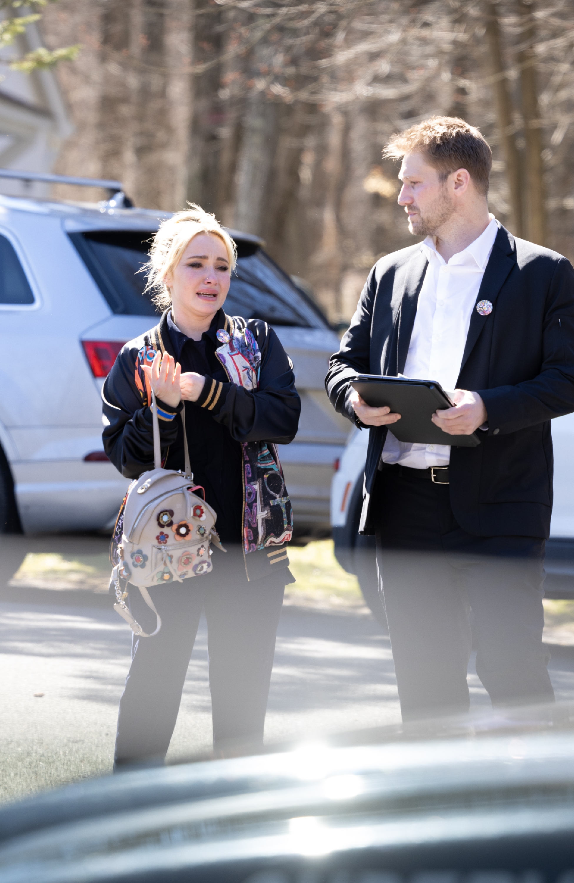 Brian Hickerson was with Hayden Panettiere and her family during their time of mourning. At this event, they were seen at the celebration of life for Jansen Panettiere on March 8, 2023, in Palisades, New York. | Source: Getty Images