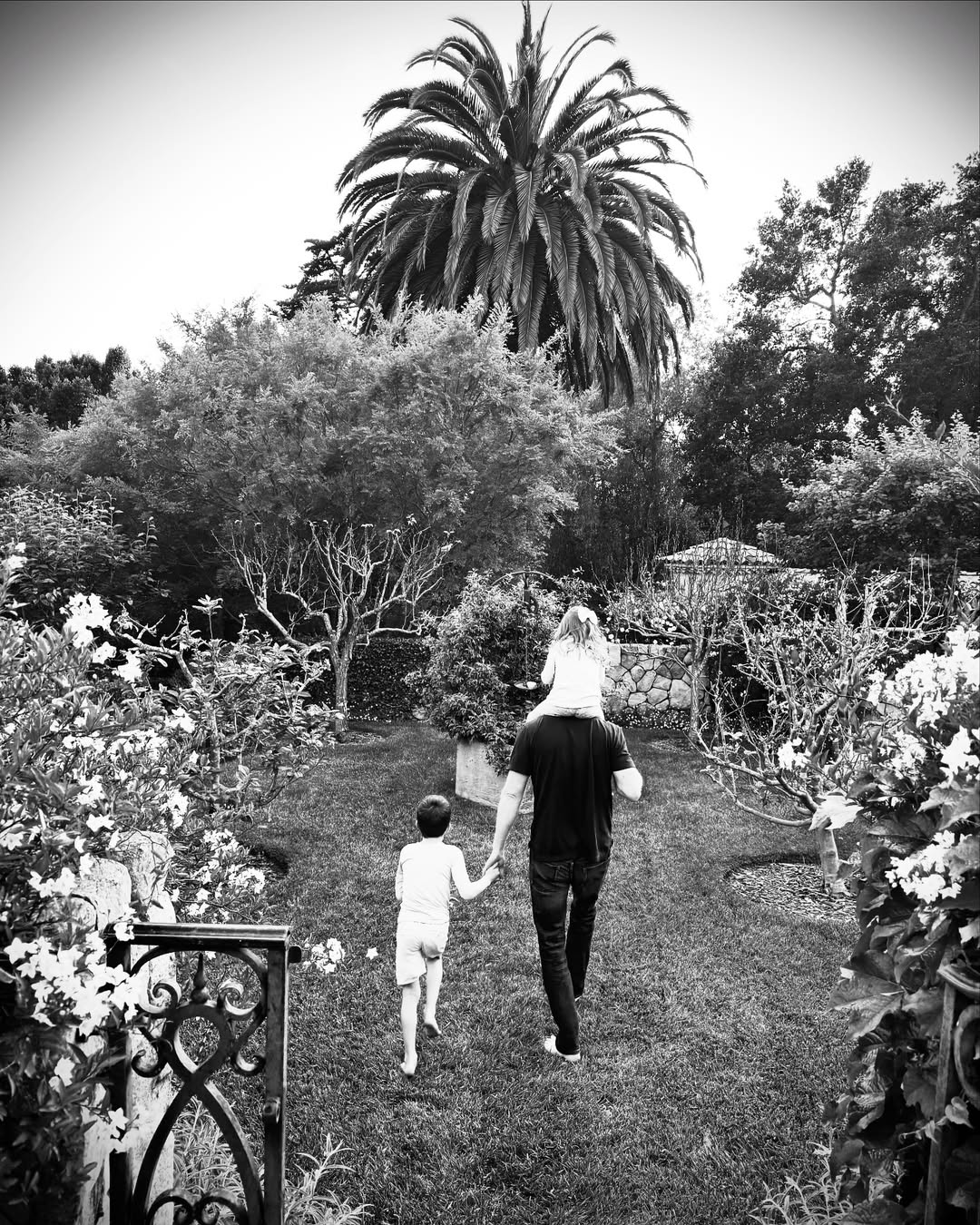 Prince Archie, Prince Harry, and Princess Lilibet from a post dated May 4, 2025. | Source: Instagram/meghan