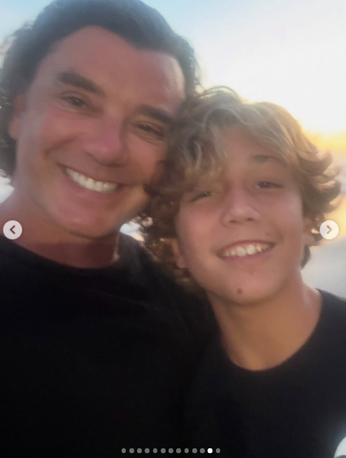 Gavin Rossdale and his youngest son, Apollo Rossdale, somewhere in Malibu, California, on his post celebrating the end of the summer uploaded on September 3, 2026. | Source: Instagram/gavinrossdale