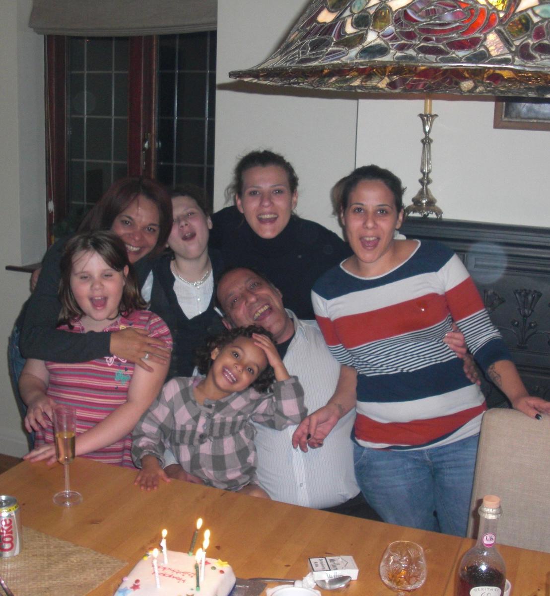 Lily King and her loved ones | Source: Justgiving