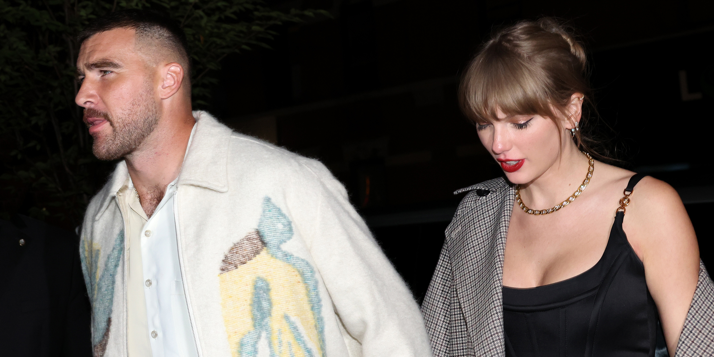 Travis Kelce and Taylor Swift | Source: Getty Images