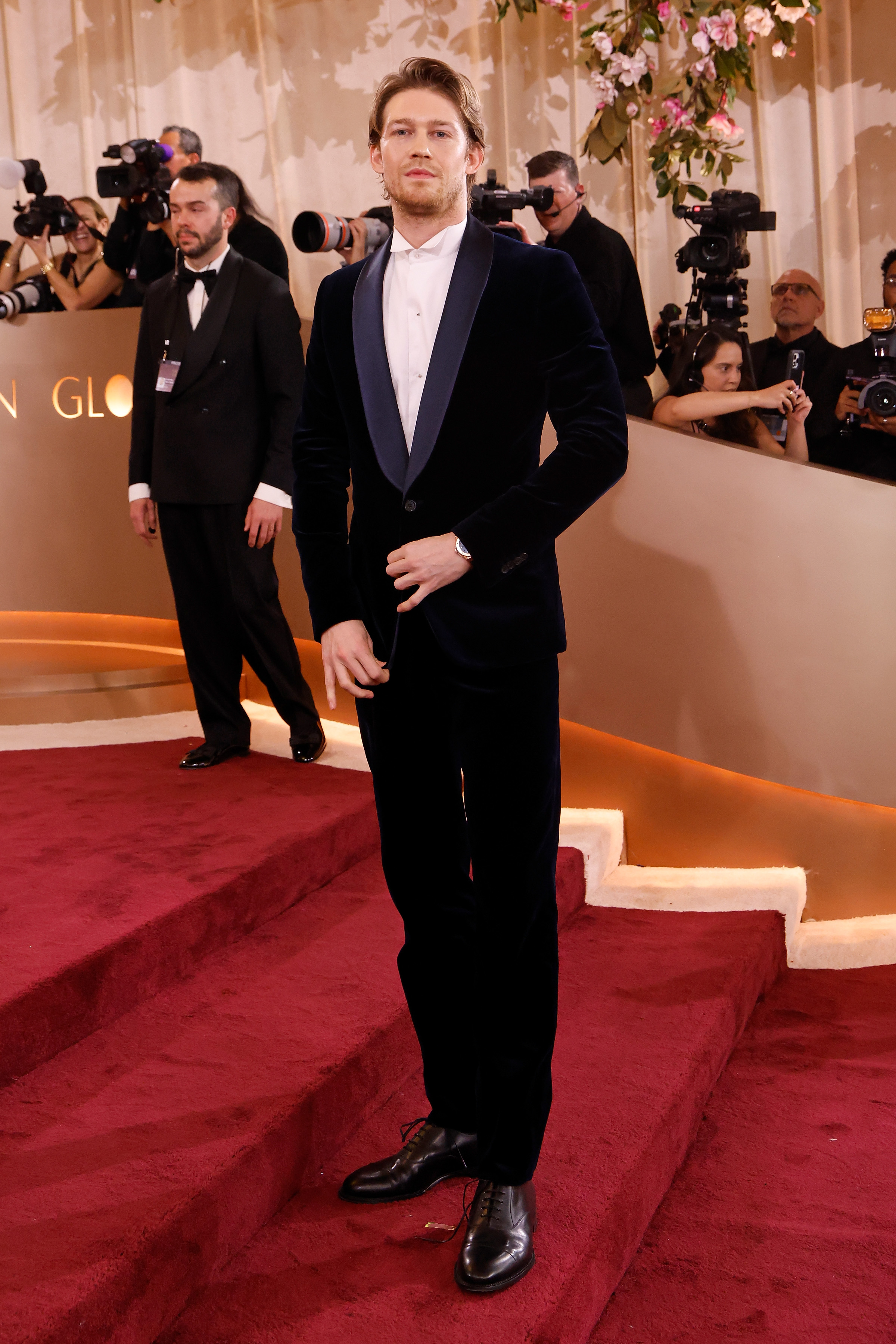 Joe Alwyn attends the 83rd annual Golden Globe Awards at The Beverly Hilton on January 11, 2026 in California. | Source: Getty Images