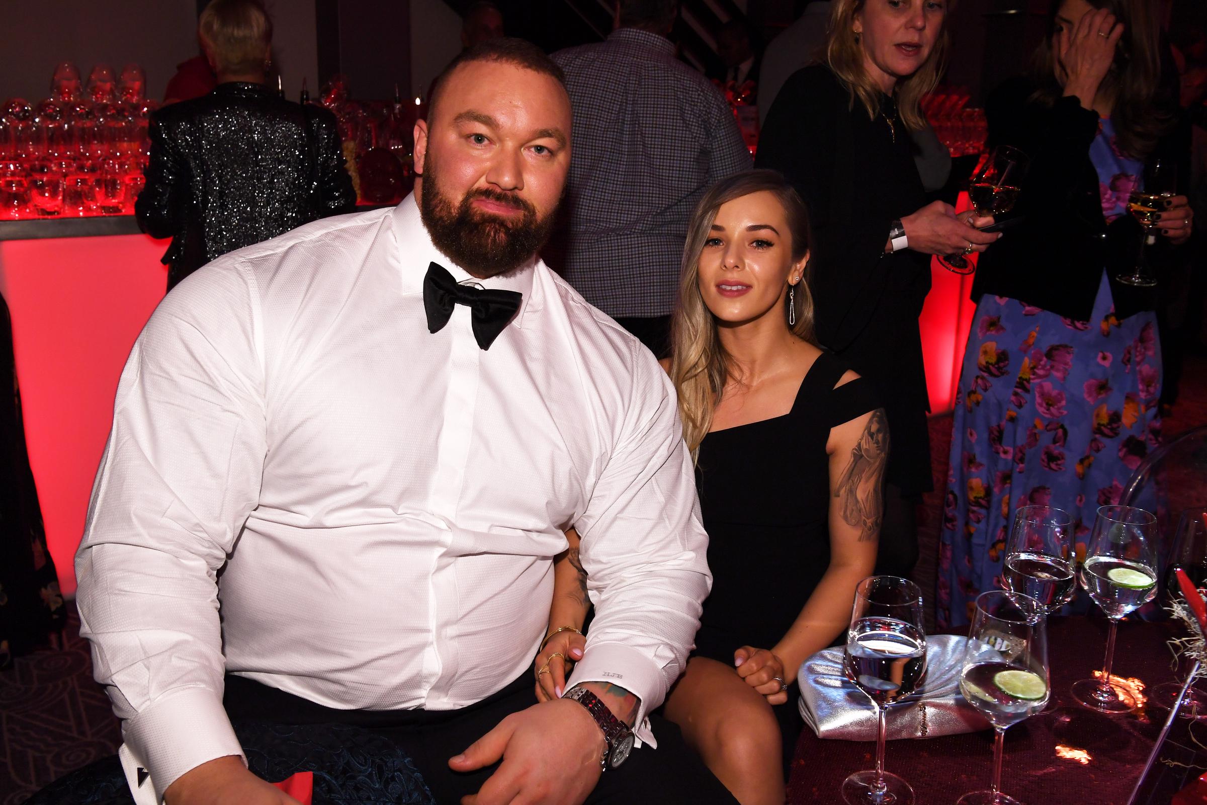 Hafþór Júlíus Björnsson and his wife, Kelsey Henson, attended the after-party for the season eight premiere of "Game of Thrones" in New York on April 3, 2019. As the HBO fantasy drama reached its conclusion, the Icelandic actor remained closely associated with the towering and fearsome Mountain, a role that defined his acting career.