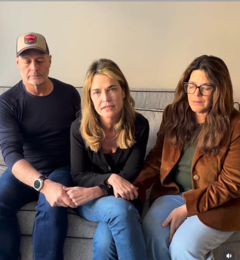 Savannah Guthrie and her siblings, Camron and Annie, send another message to their mother's captor, from a post dated February 8, 2026. | Source: Instagram/savannahguthrie