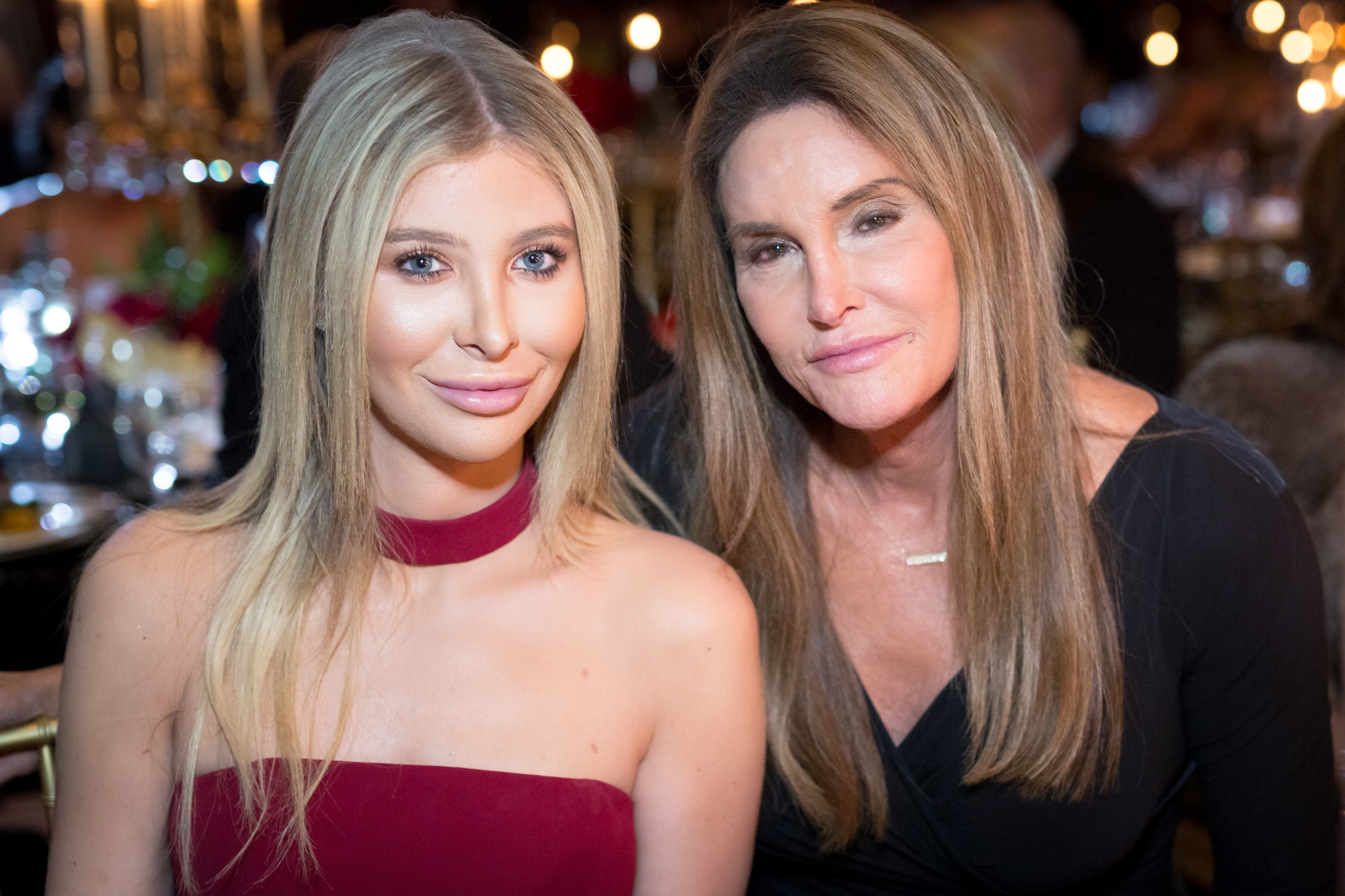 Sophia Hutchins and Caitlyn Jenner at Face Forward's 10th Annual "La Dolce Vita" Themed Gala in Beverly Hills, California on September 22, 2018. | Source: Getty Images