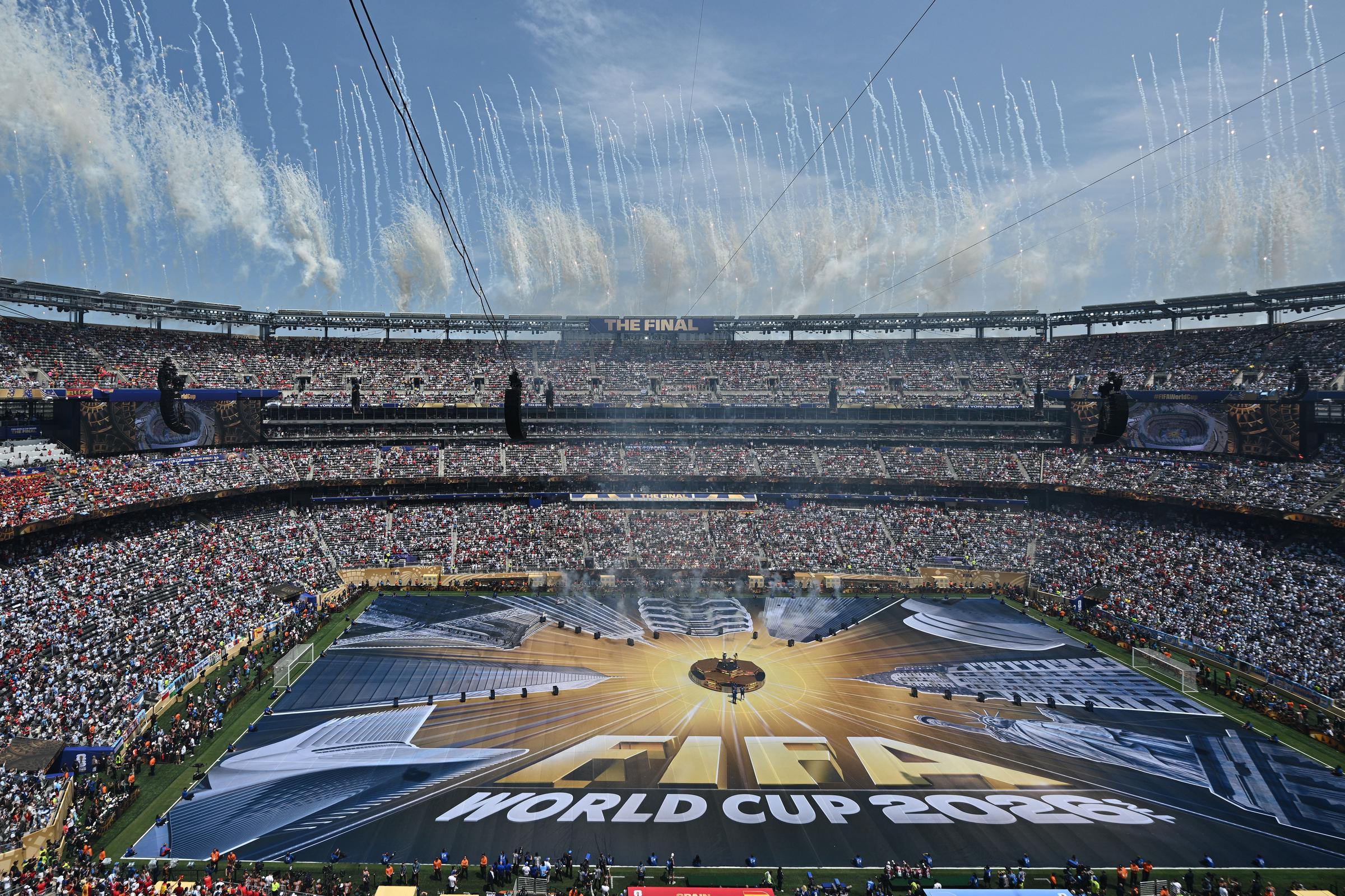 The 2026 FIFA World Cup Final brought Argentina and Spain together at New York-New Jersey Stadium for a championship match surrounded by unprecedented celebrity spectacle. The elaborate ceremony set the stage for several unscripted moments that soon overshadowed the planned entertainment. | Source: Getty Images