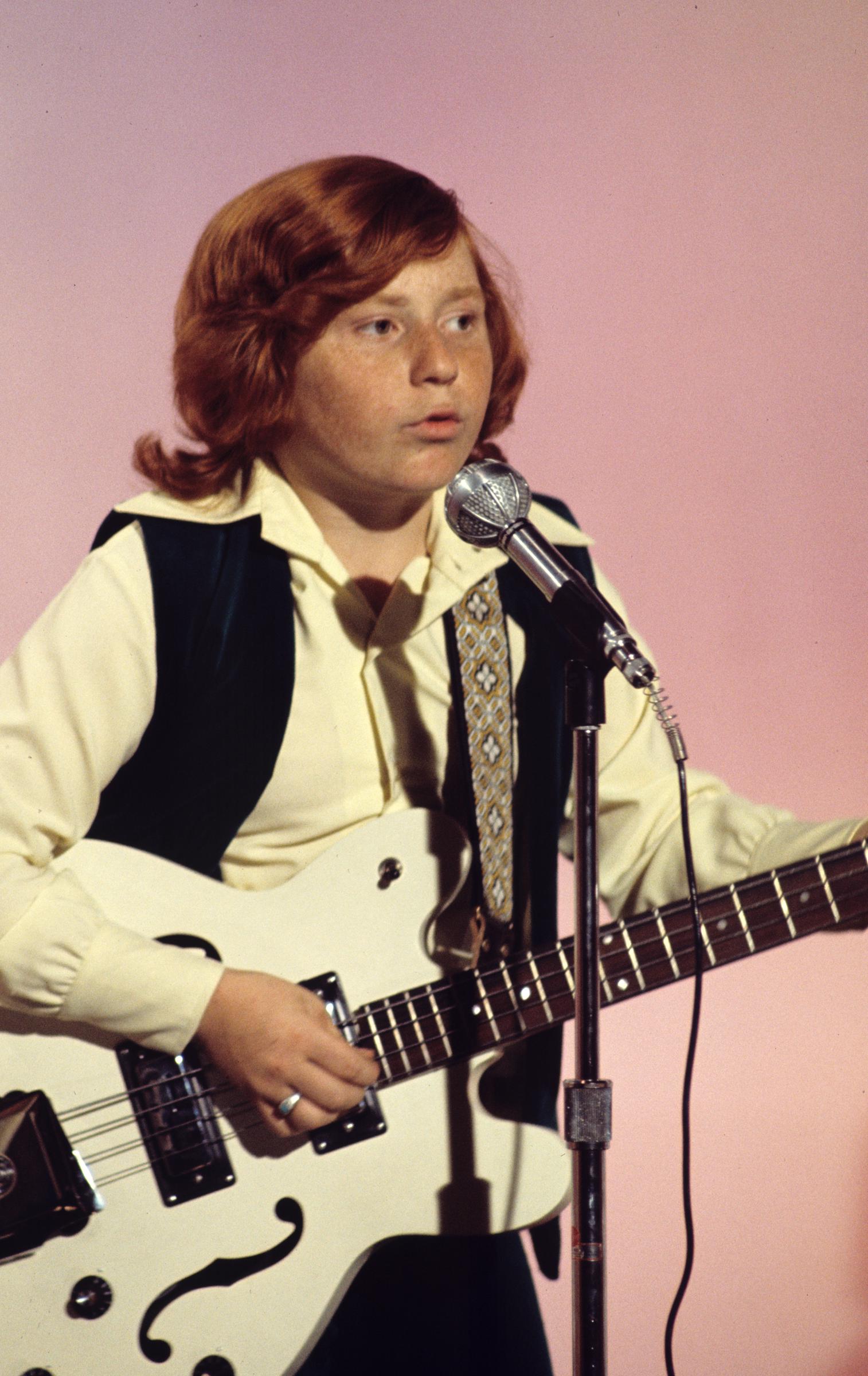 Danny Bonaduce filming "The Partridge Family" in 1972. | Source: Getty Images