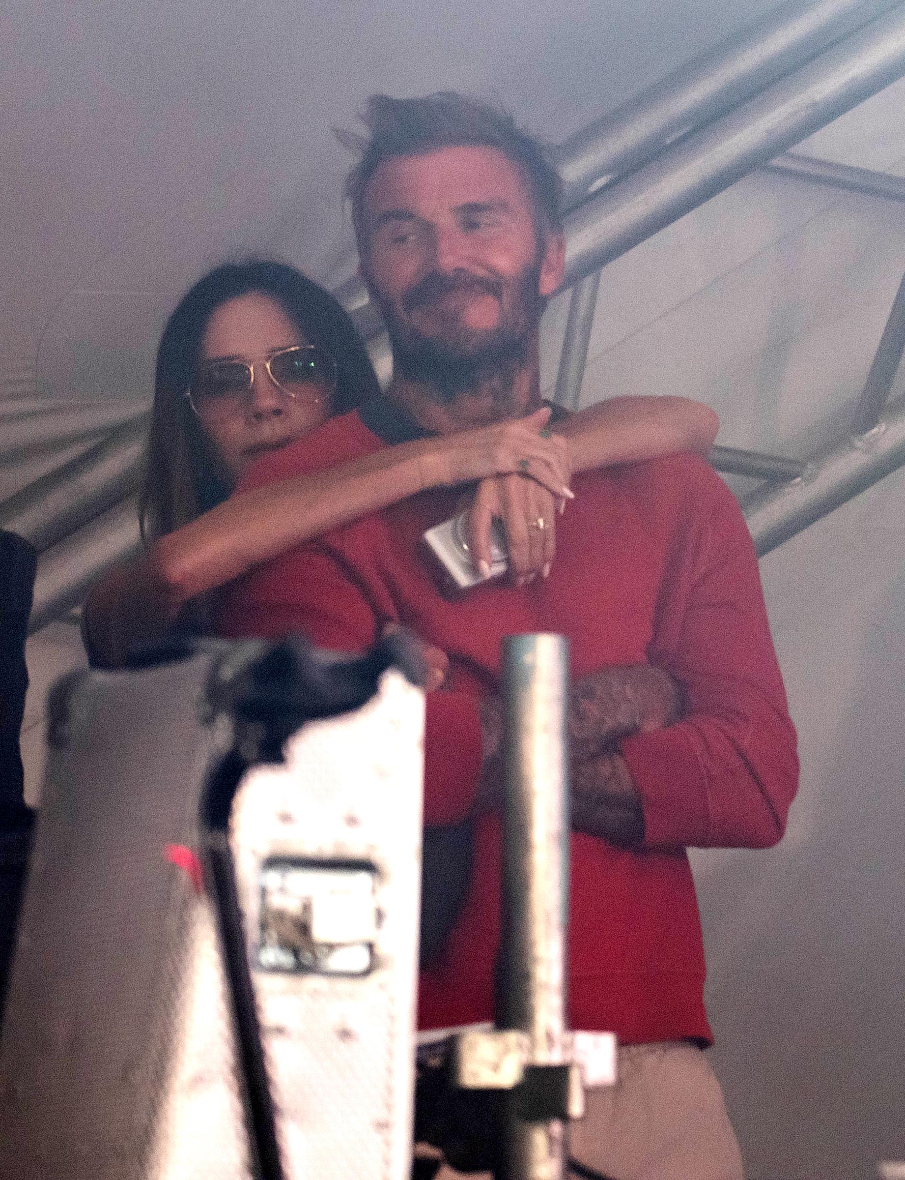 David and Victoria Beckham watched proudly from the sidelines as their son took a major step in his music career, with the family gathering to support Cruz's festival debut. | Source: Getty Images