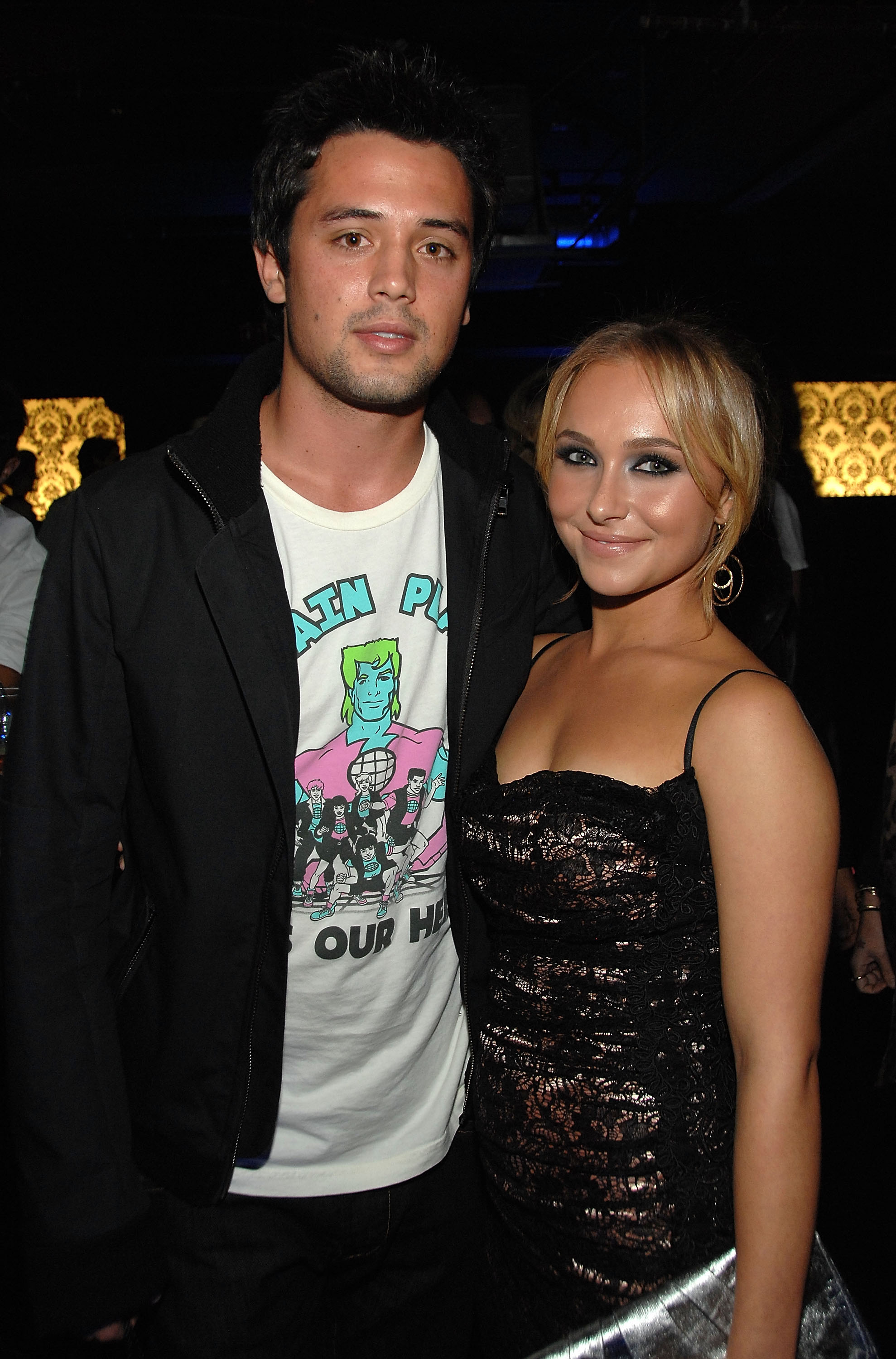 Hayden Panettiere and Stephen Colletti saw their relationship come to a natural end. At this event, she attended the Blackberry Bold launch party with him at a private residence on October 30, 2008, in Beverly Hills, California.