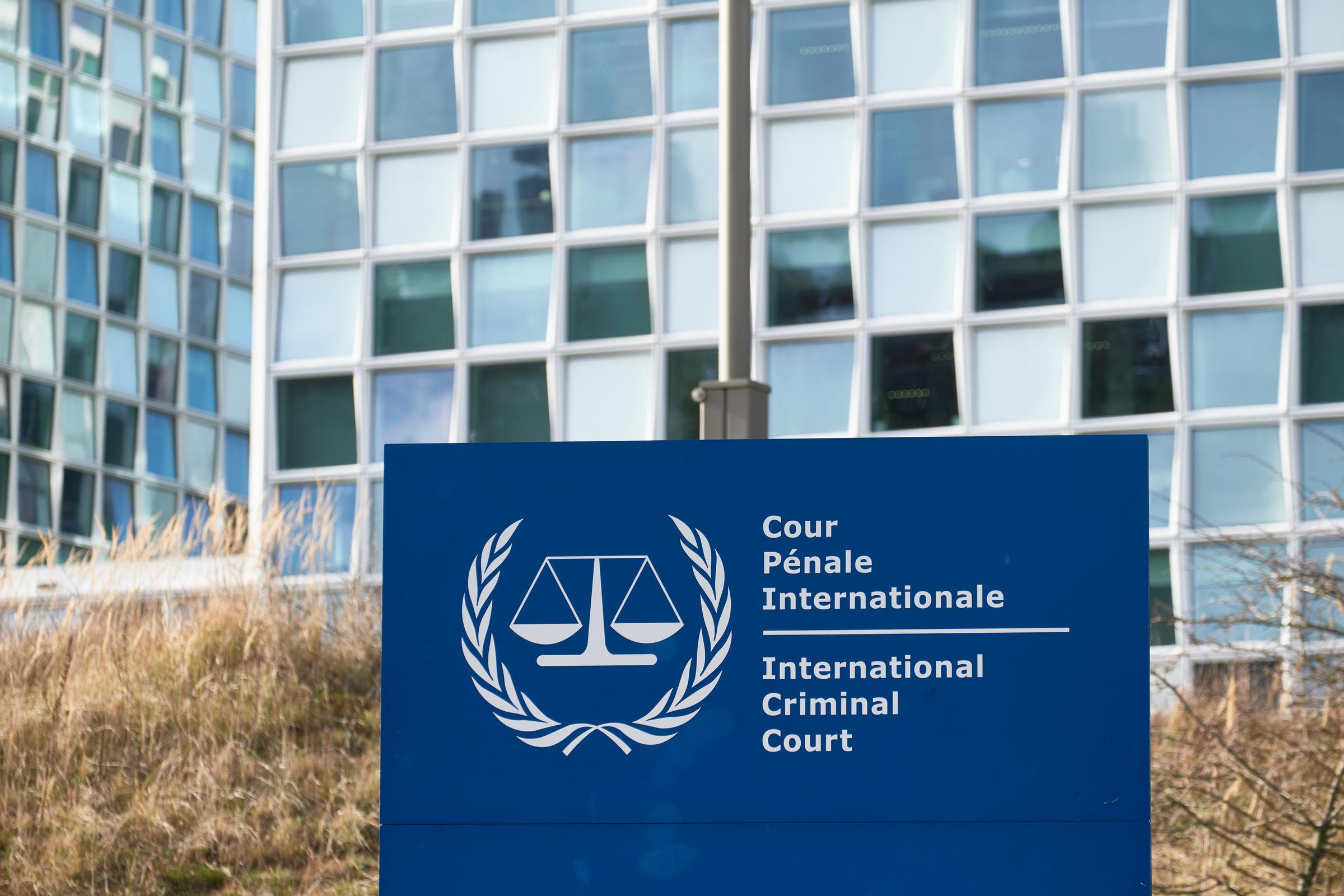 The exterior of the International Criminal Court on March 11, 2025, in The Hague, Netherlands. | Source: Getty Images
