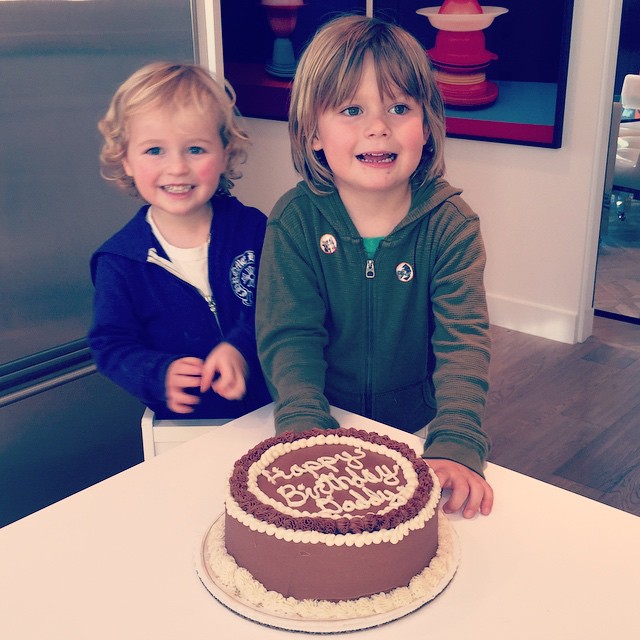 Elijah and Zachary Furnish-John from a post dated March 28, 2015. | Source: Instagram/eltonjohn